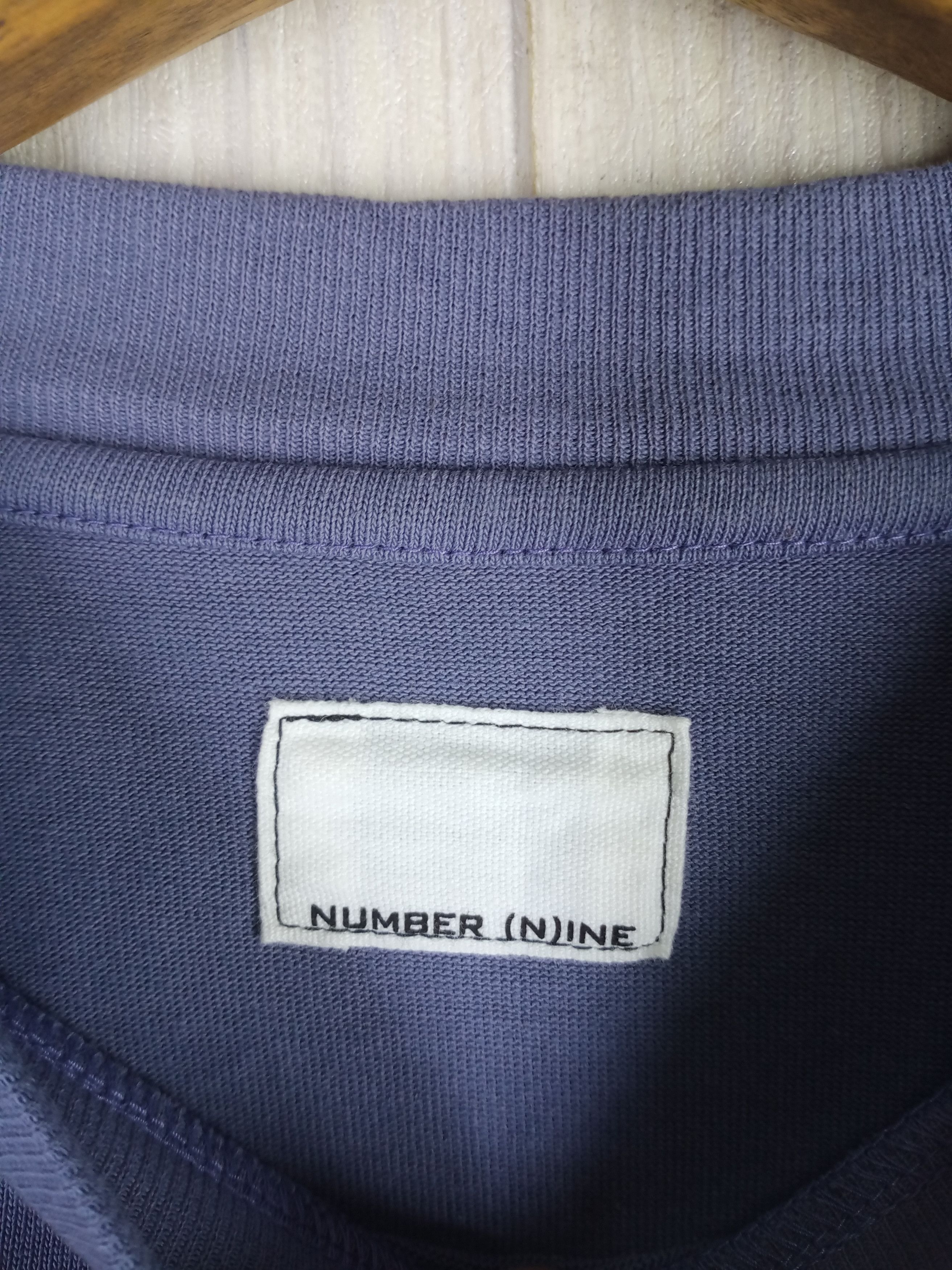 Number (N)ine Rare Number Nine Big Logo Tshirt Size US L / EU 52-54 / 3 - 7 Thumbnail