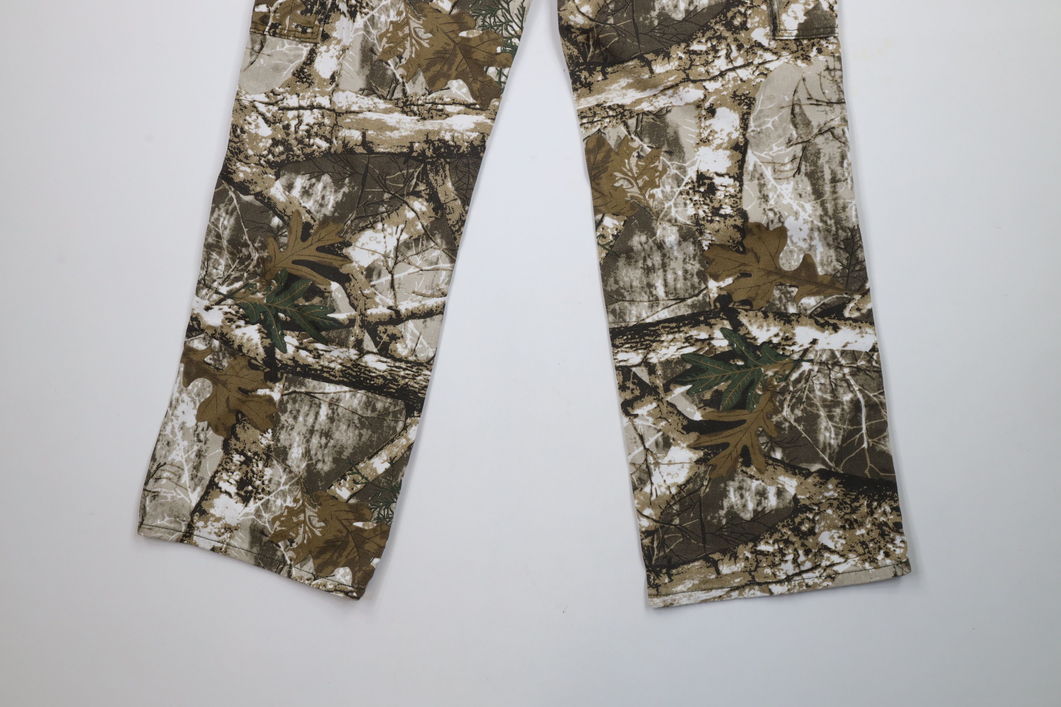 Vintage Vintage 90s Streetwear Faded Camouflage Wide Leg Cargo Pants Size US 34 / EU 50 - 10 Thumbnail