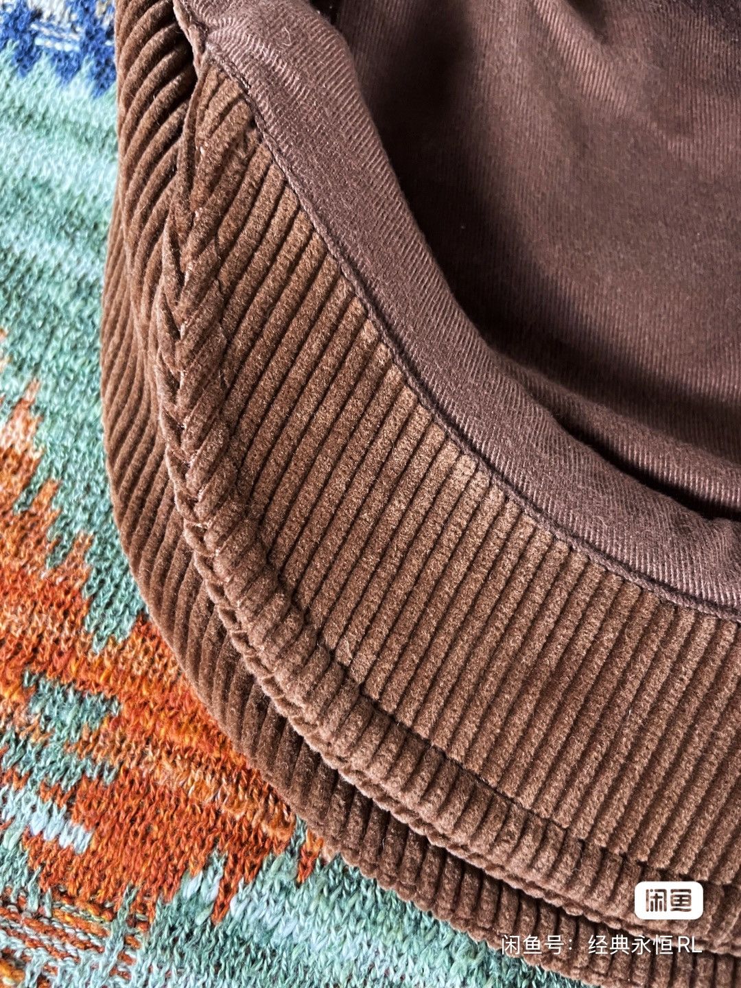 Ralph Lauren × Rugby Ralph Lauren Ralph Lauren Rugby Corduroy Flat Cap Beret Hat Peaked Cap Size ONE SIZE - 5 Thumbnail