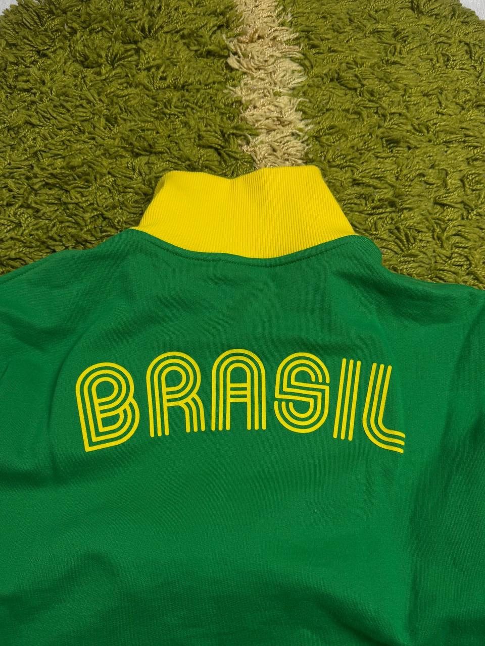 Vintage vintage y2k Brazil zip up sweatshirt streetwear hype Size US M / EU 48-50 / 2 - 7 Thumbnail