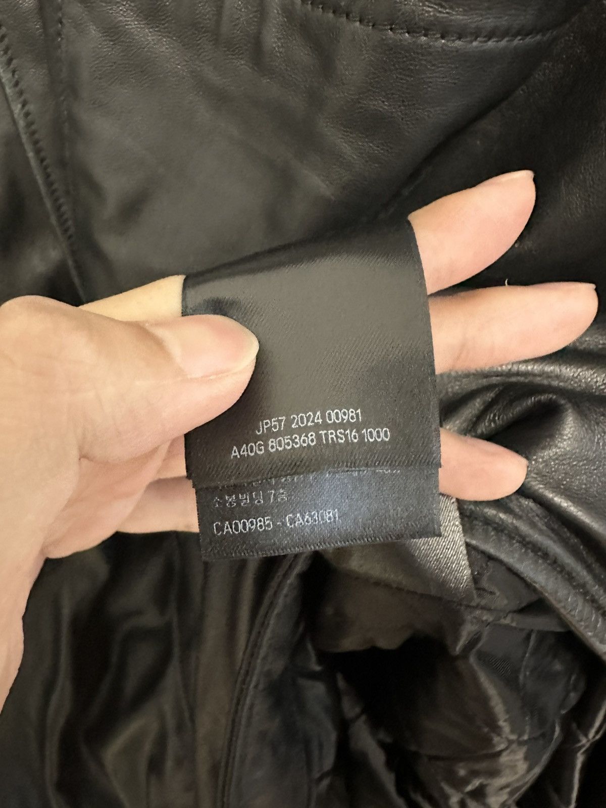 Balenciaga Balenciaga Winter24 with Hoody Shirt Leather Jacket Size US S / EU 44-46 / 1 - 5 Thumbnail