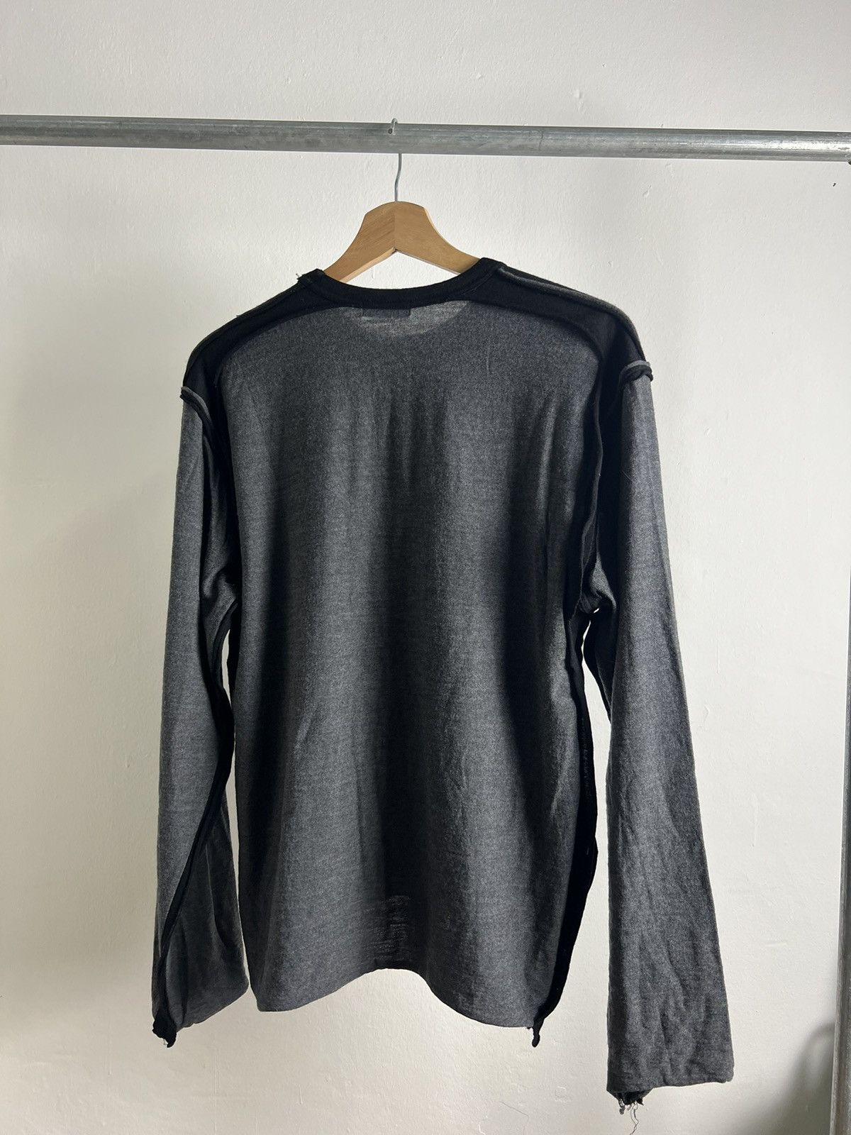 Comme des Garcons Homme Plus × Rei Kawakubo AD2002 Comme Des Garcons Homme Plus Extra Fabric Lined Size US M / EU 48-50 / 2 - 4 Thumbnail