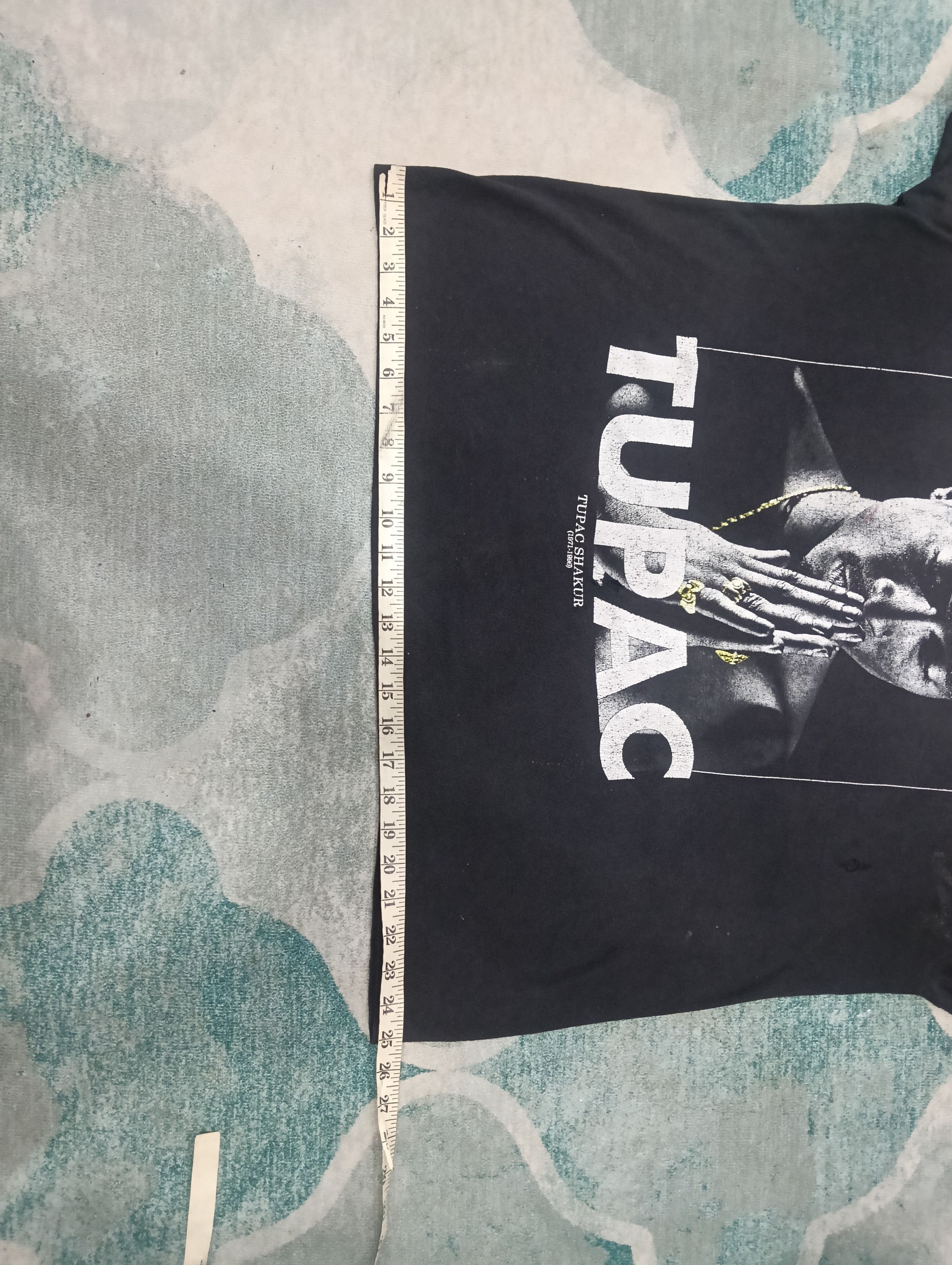 Rap Tees × Vintage Vintage Y2K Tupac Shakur Tee Size US XL / EU 56 / 4 - 12 Thumbnail