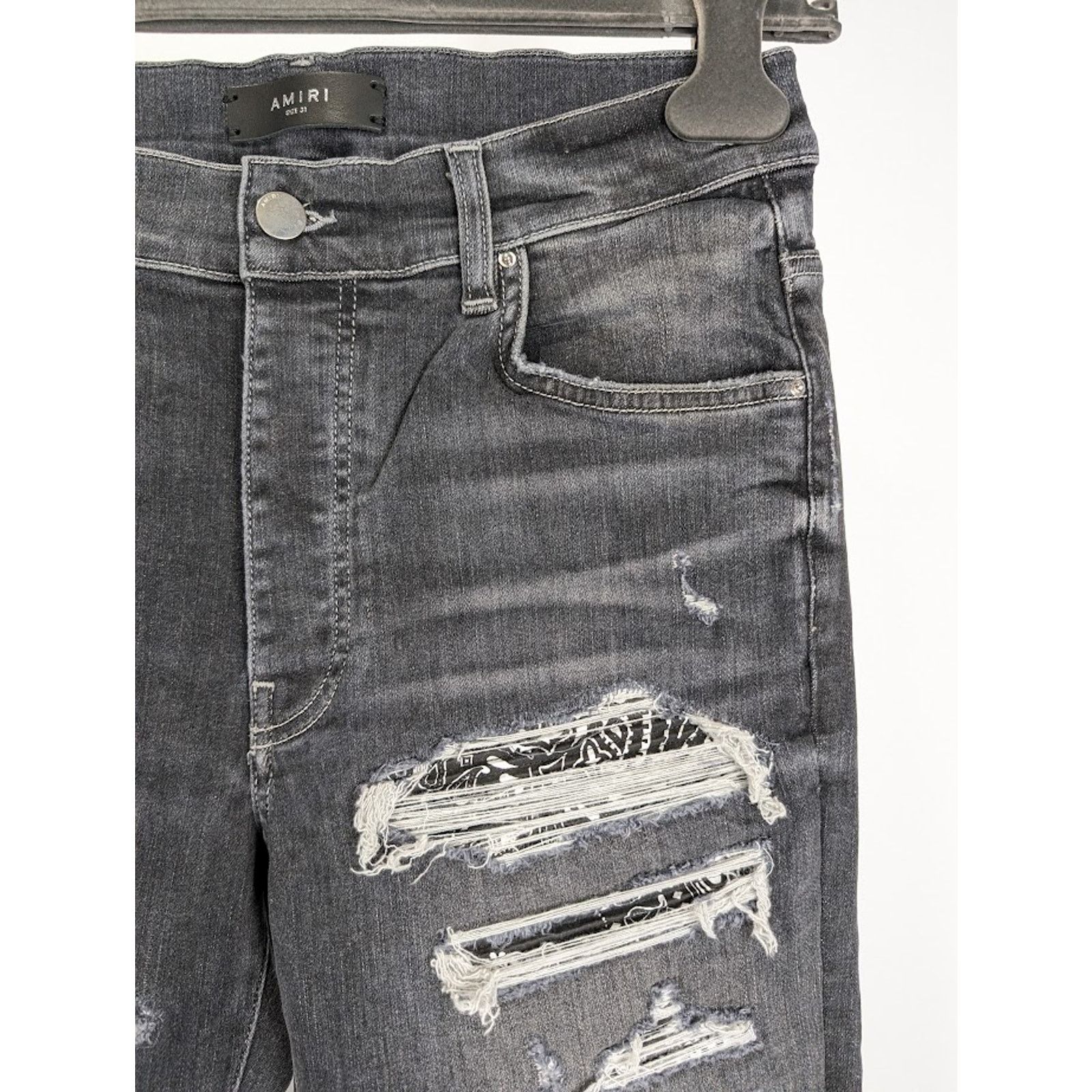 o1rshd1 Bandana Thrasher Jeans in Grey