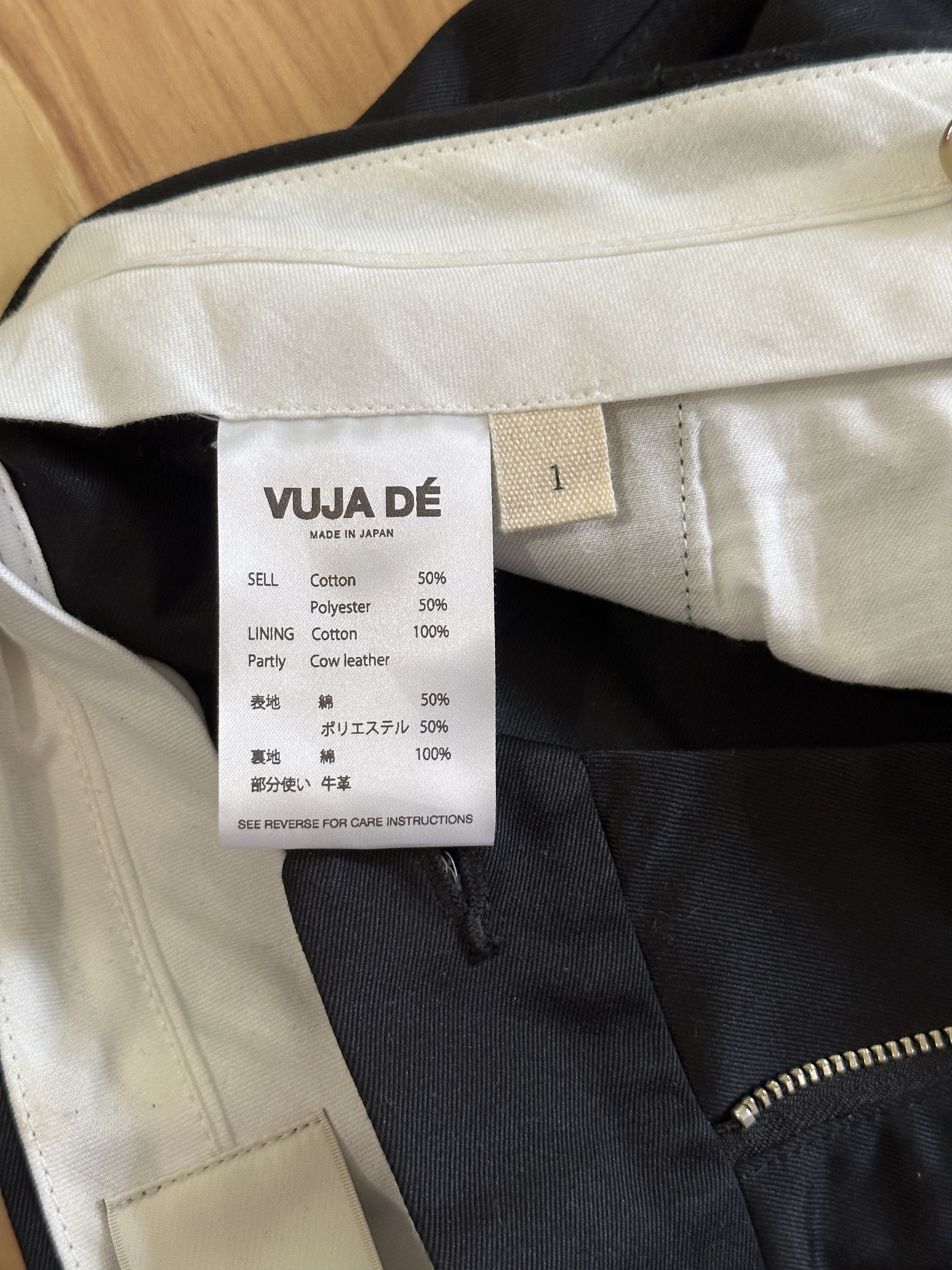 Vuja De Vuja De Adaigo Leather Double Knee Carpenter Pants Size US 28 / EU 44 - 6 Thumbnail