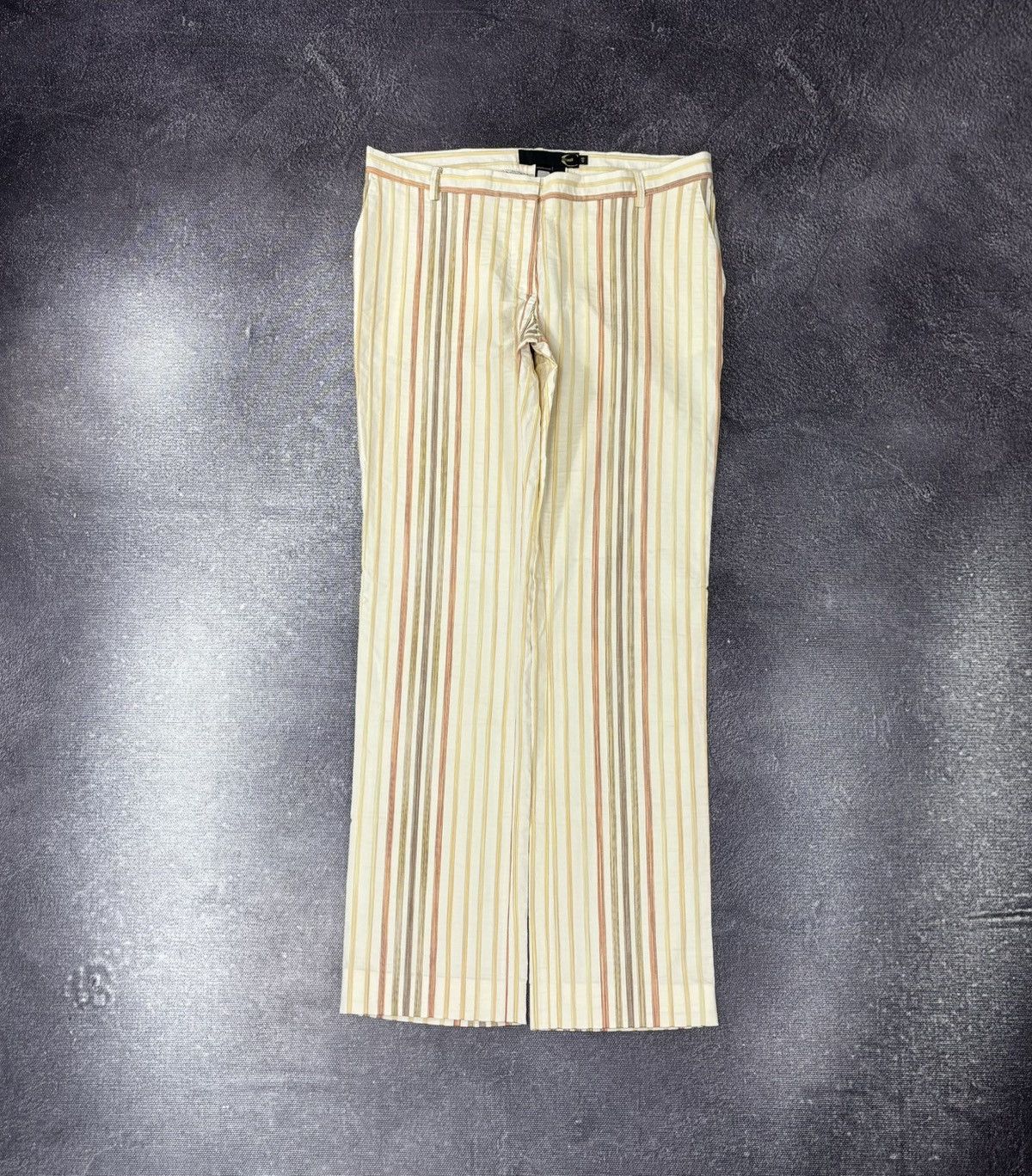 Just Cavalli Just Cavalli By Roberto Cavalli Women’s Striped Flared Pants Size 32" / US 10 / IT 46 - 1 Thumbnail
