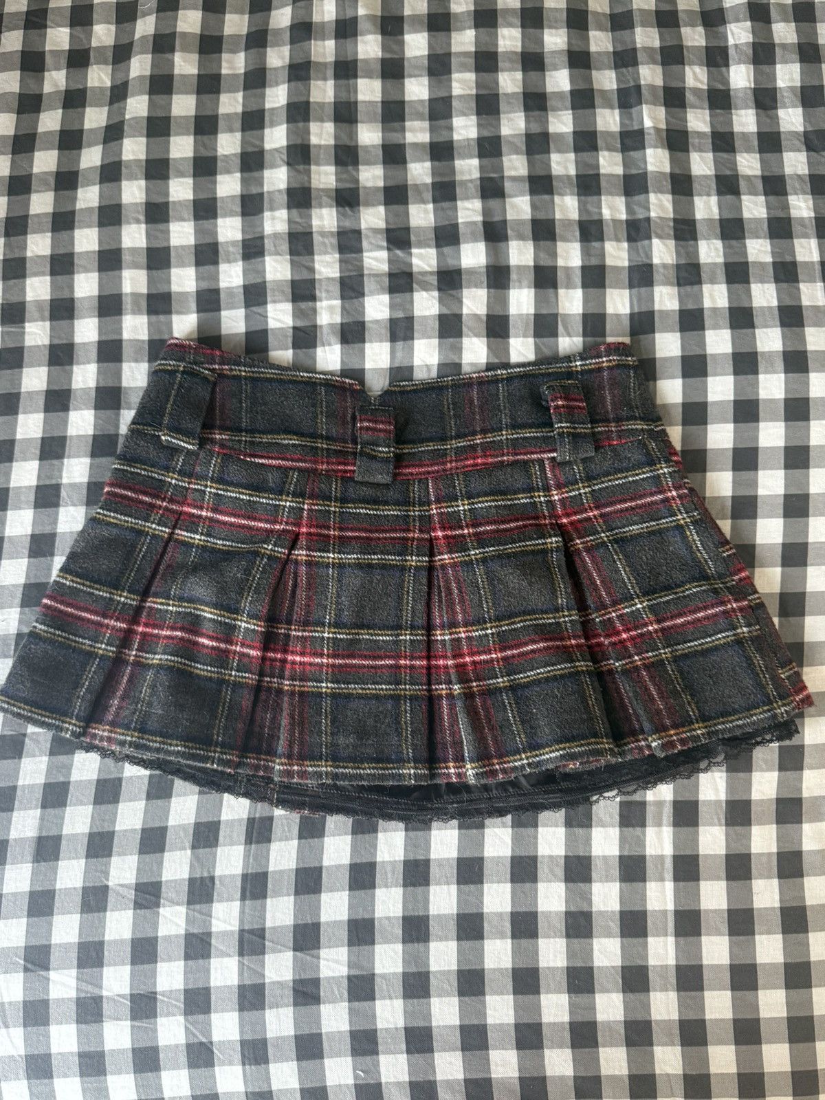 Other amisu checked pleated mini skirt ⋆𐙚₊˚⊹♡ Size 26" / US 2 / IT 38 - 2 Thumbnail