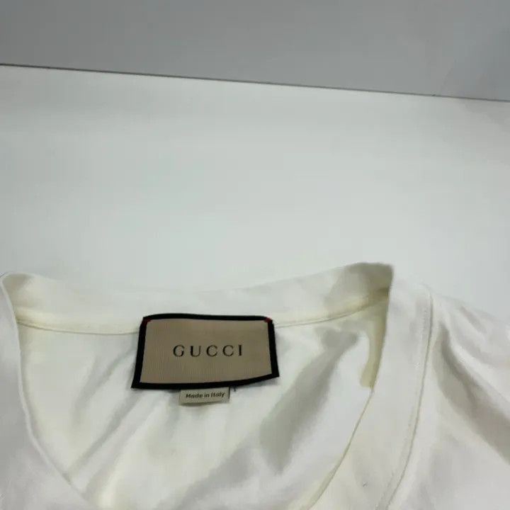 Gucci Gucci Gucci Lido White Short Sleeve T-Shirt -2506 Size US XXL / EU 58 / 5 - 2 Thumbnail