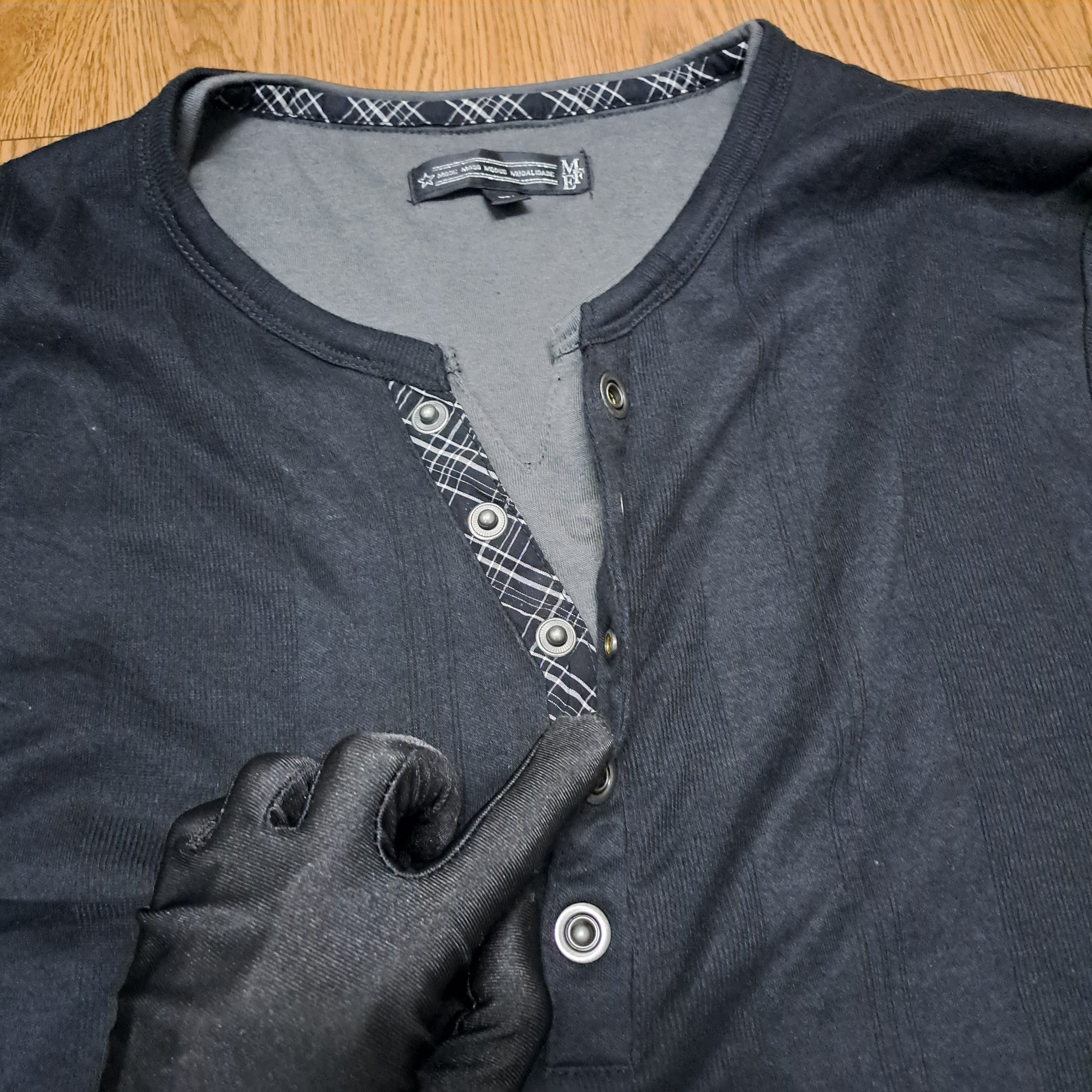 Japanese Brand Vintage Studded Double T Shirt Size US S / EU 44-46 / 1 - 2 Thumbnail