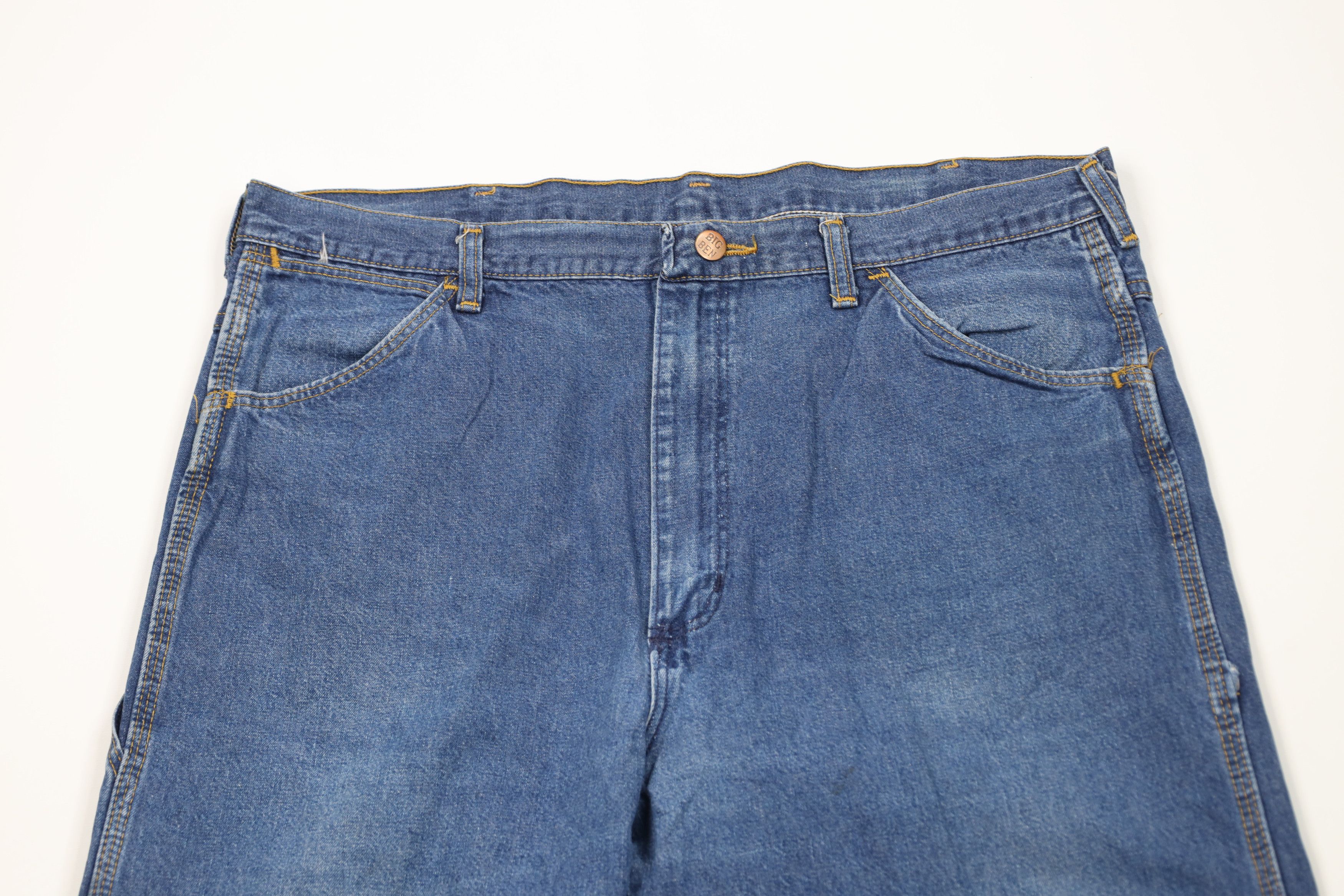 Vintage Vintage 90s Streetwear Workwear Bootcut Denim Jeans USA Size US 38 / EU 54 - 2 Thumbnail
