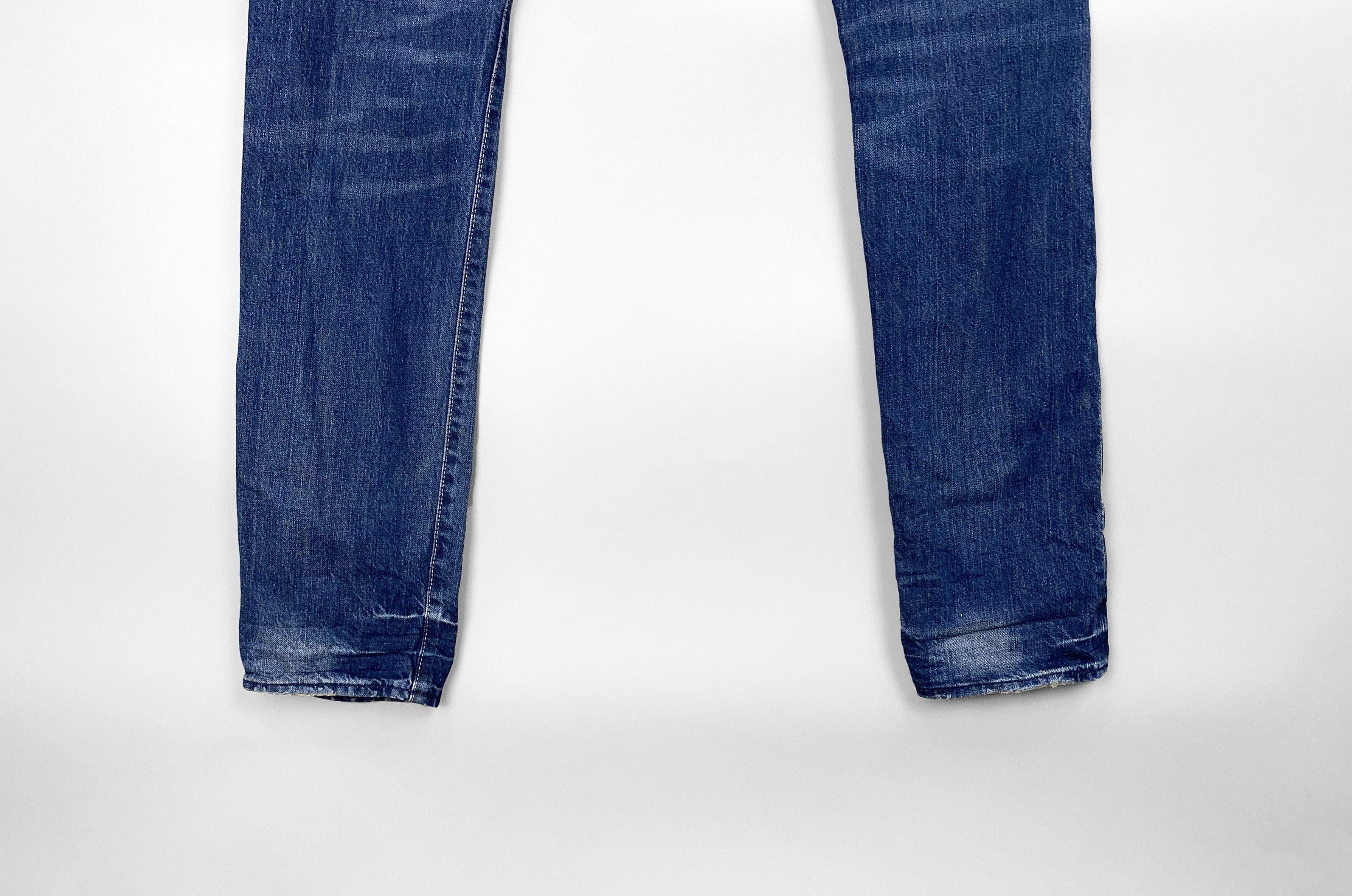Acne Studios Acne Jeans Hug Lost Denim Jeans Leather Patch W28 L34 Size US 28 / EU 44 - 9 Thumbnail