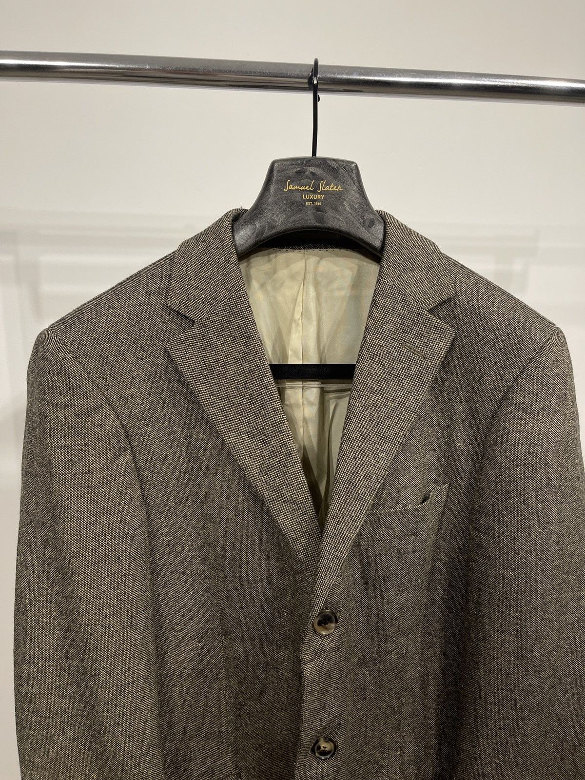 Hugo Boss Vintage Hugo boss blazer wool classic jacket sport coat Size 40L - 3 Thumbnail