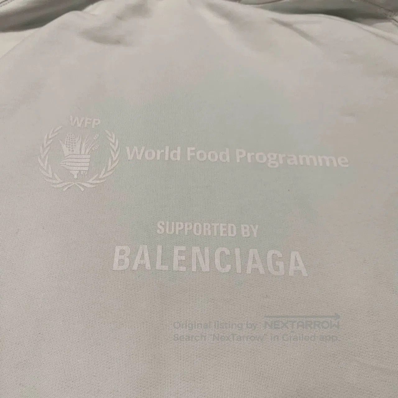 Balenciaga Balenciaga FW23 White Hoodie Sweatshirt. Size US M / EU 48-50 / 2 - 4 Thumbnail