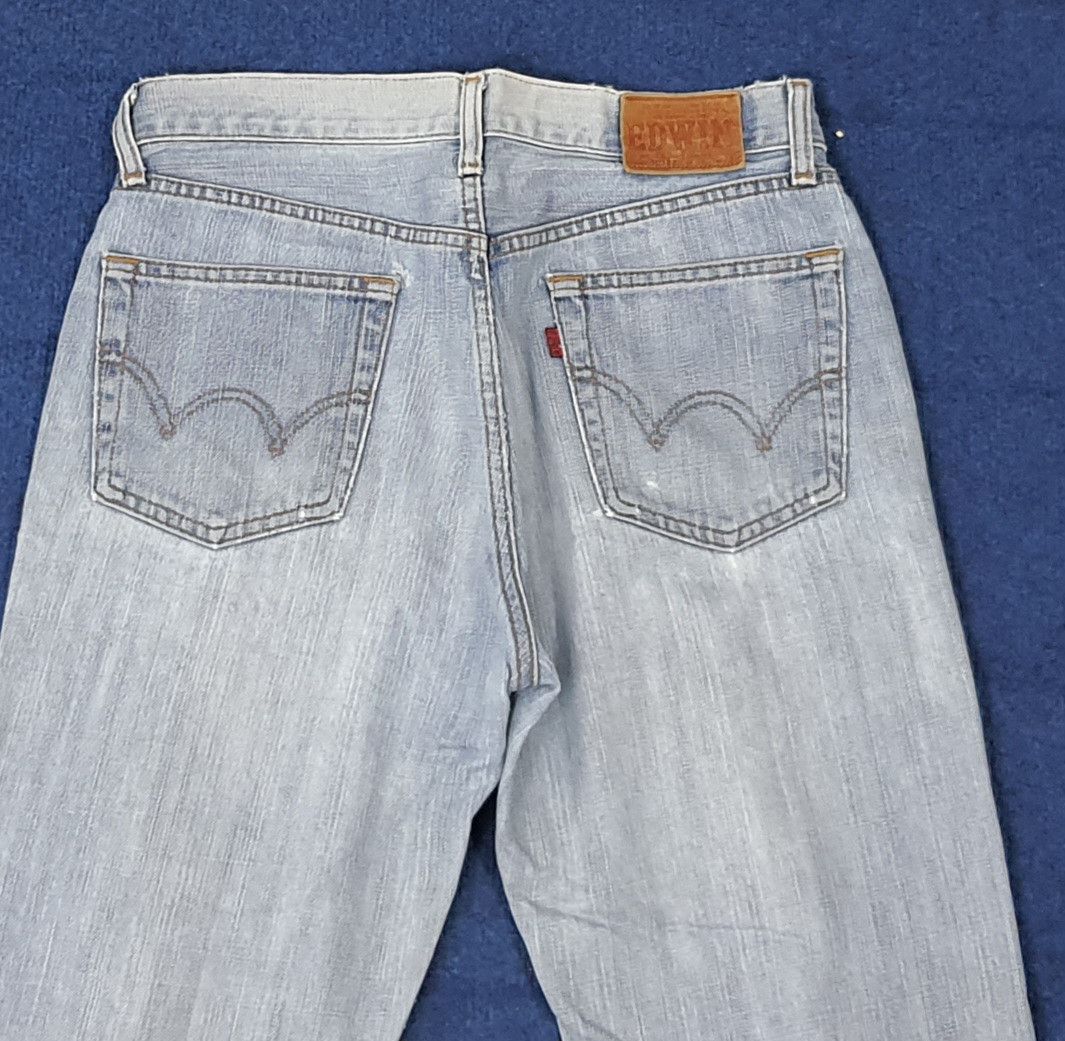 Edwin Vintage Edwin 503 Distressed Style Denim C272N24 Size US 29 - 6 Thumbnail