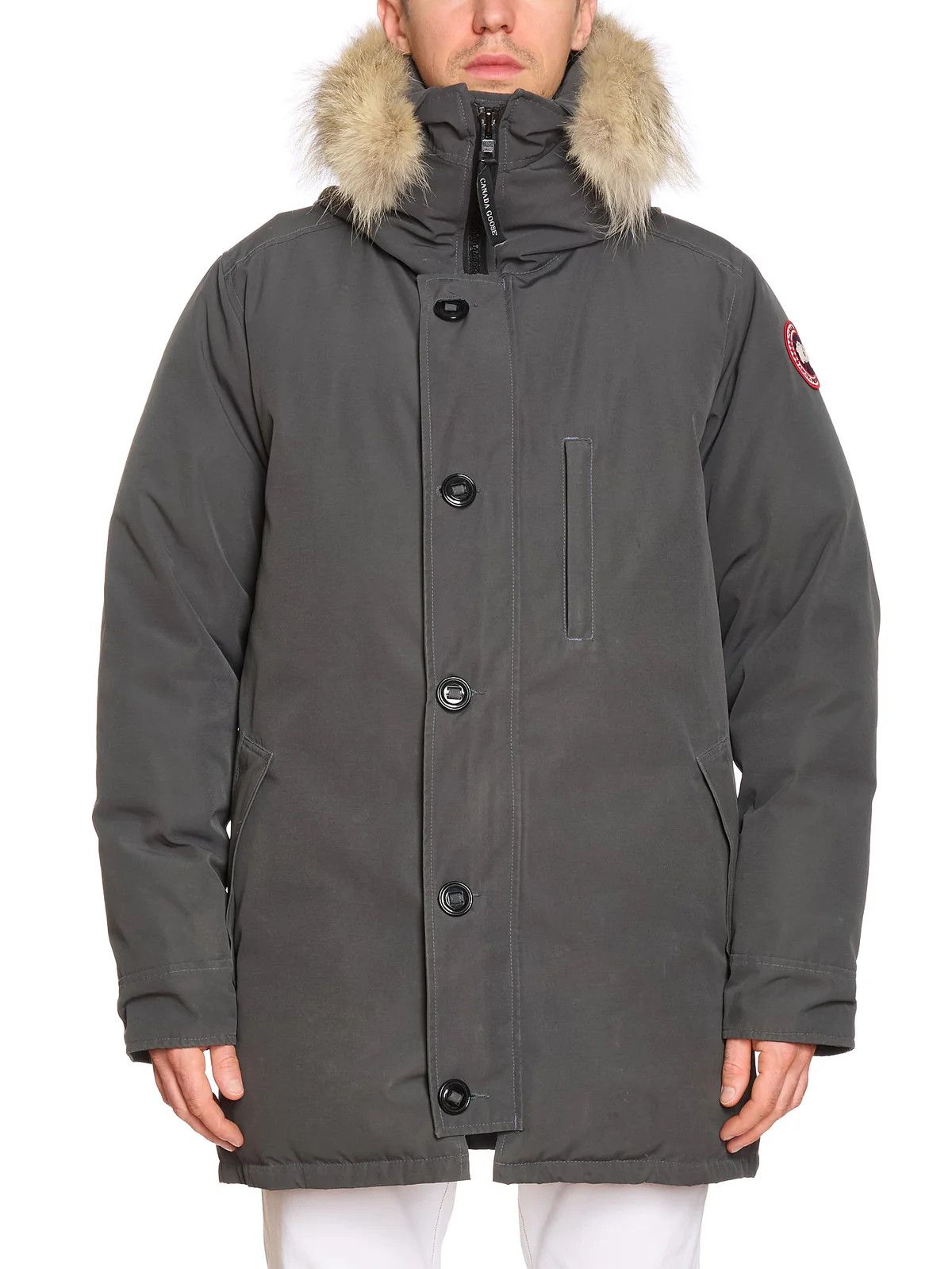 Canada Goose CANADA GOOSE Chateau Parka 3426M Gray Down Jacket Size US XL / EU 56 / 4 - 3 Thumbnail