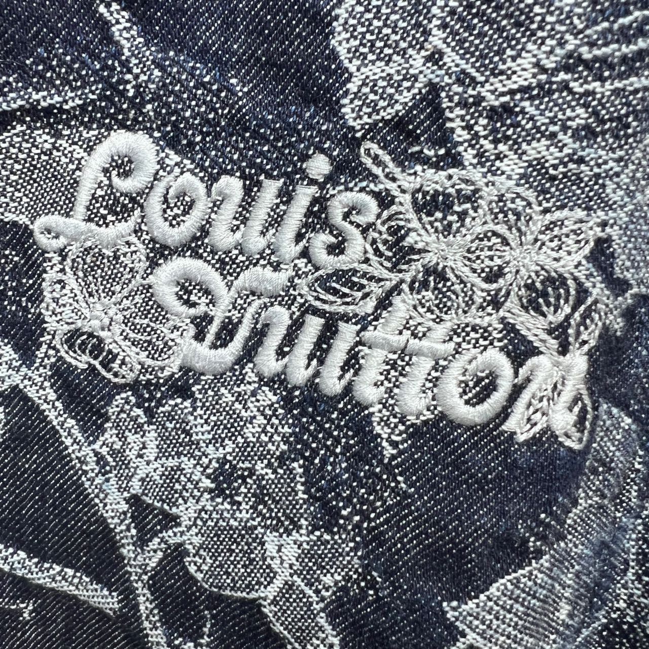 Louis Vuitton LOUIS VUITTON LV 24FW New Plant Floral Denim Short Sleeve S Size US XL / EU 56 / 4 - 3 Thumbnail