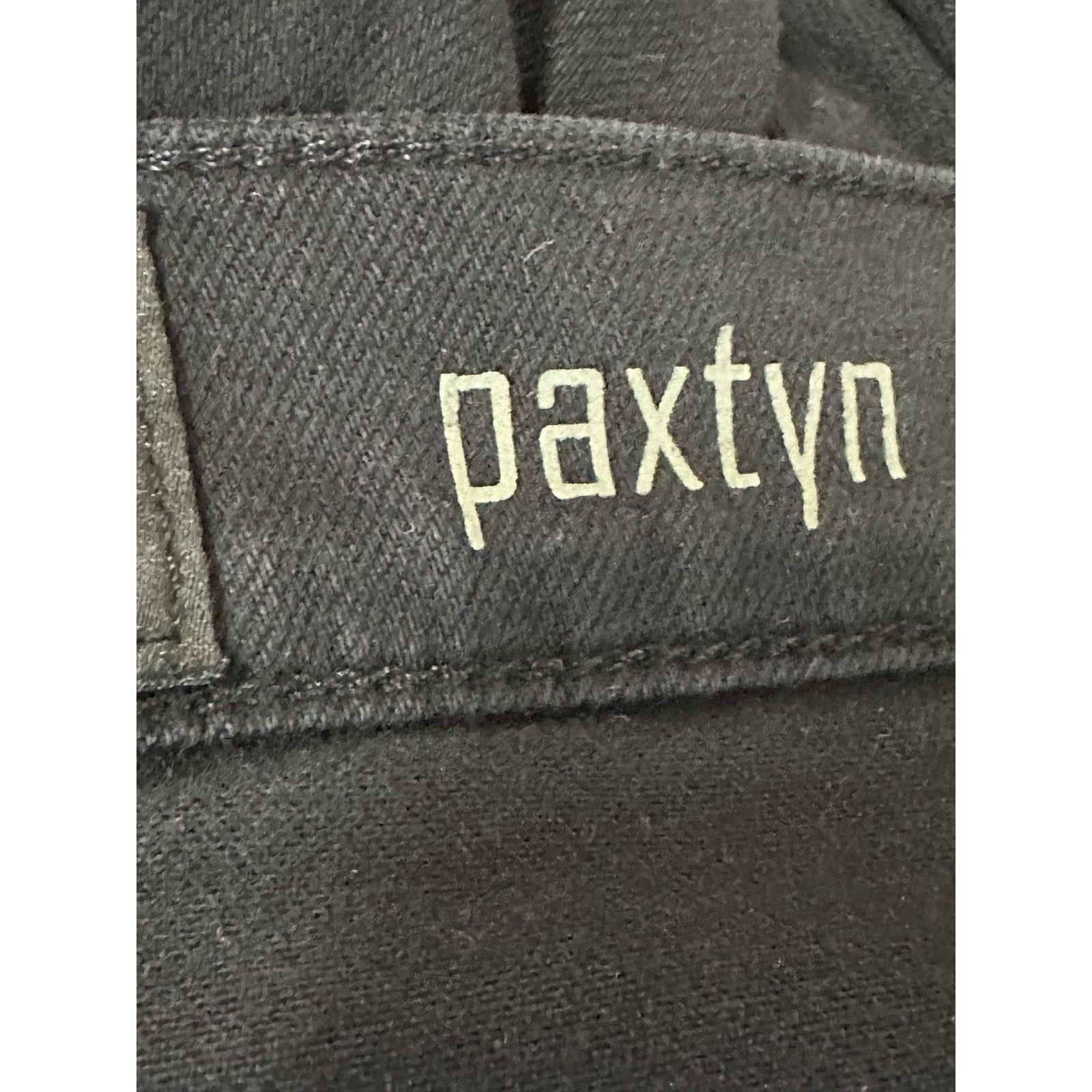 7 For All Mankind 7 for all mankind paxtyn black straight legs jeans size 34 Size US 34 / EU 50 - 5 Thumbnail