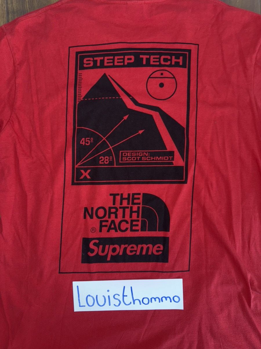 Supreme × The North Face Supreme steep tech 2016 tee Size US M / EU 48-50 / 2 - 5 Thumbnail