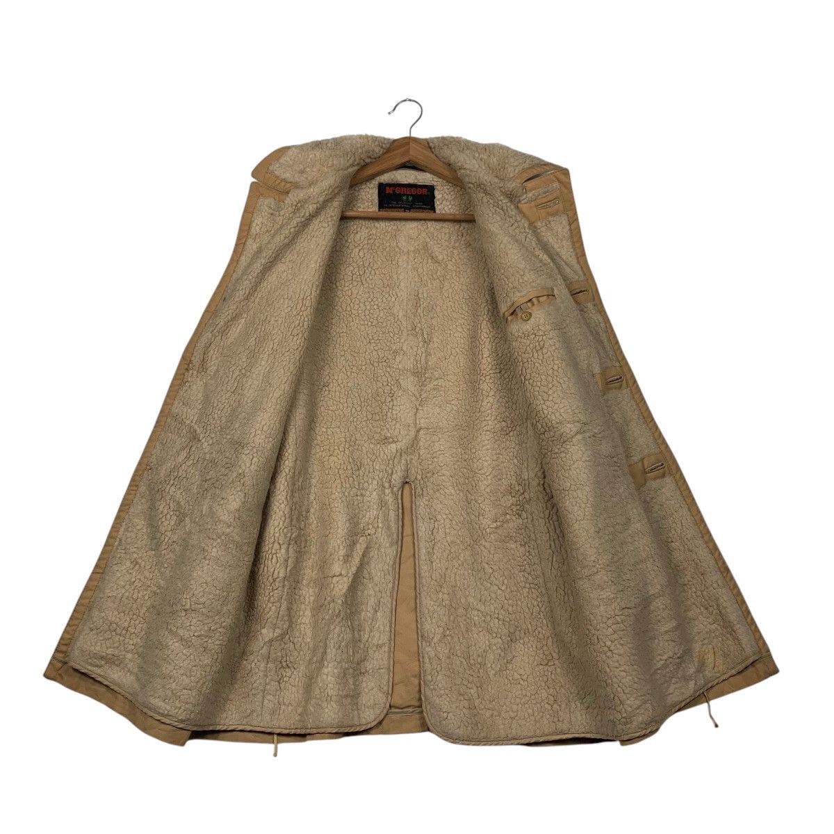 McGregor Vintage 90’s McGREGOR Sherpa Coat Jacket #2284-C101 Size US S / EU 44-46 / 1 - 12 Thumbnail