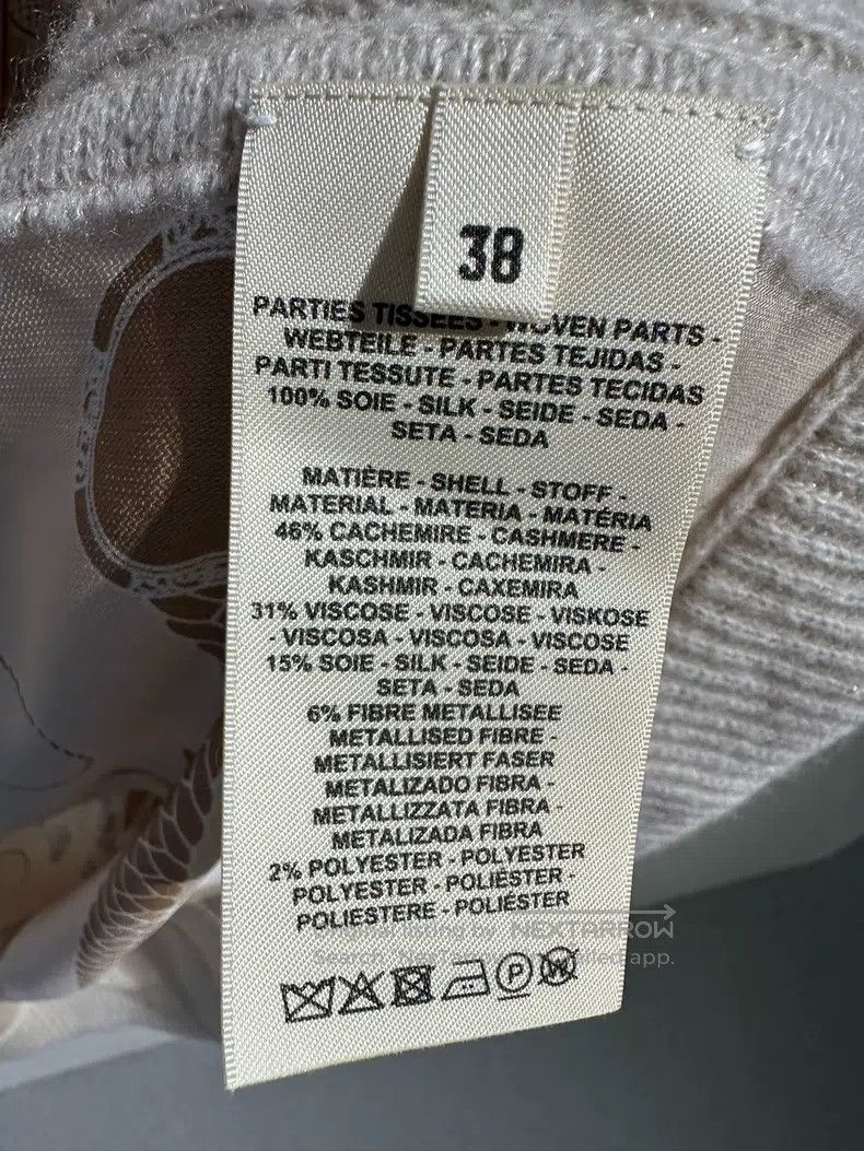 Hermes Hermes Silk Cardigan with Cashmere and Silk Blend Size XS / US 0-2 / IT 36-38 - 3 Thumbnail