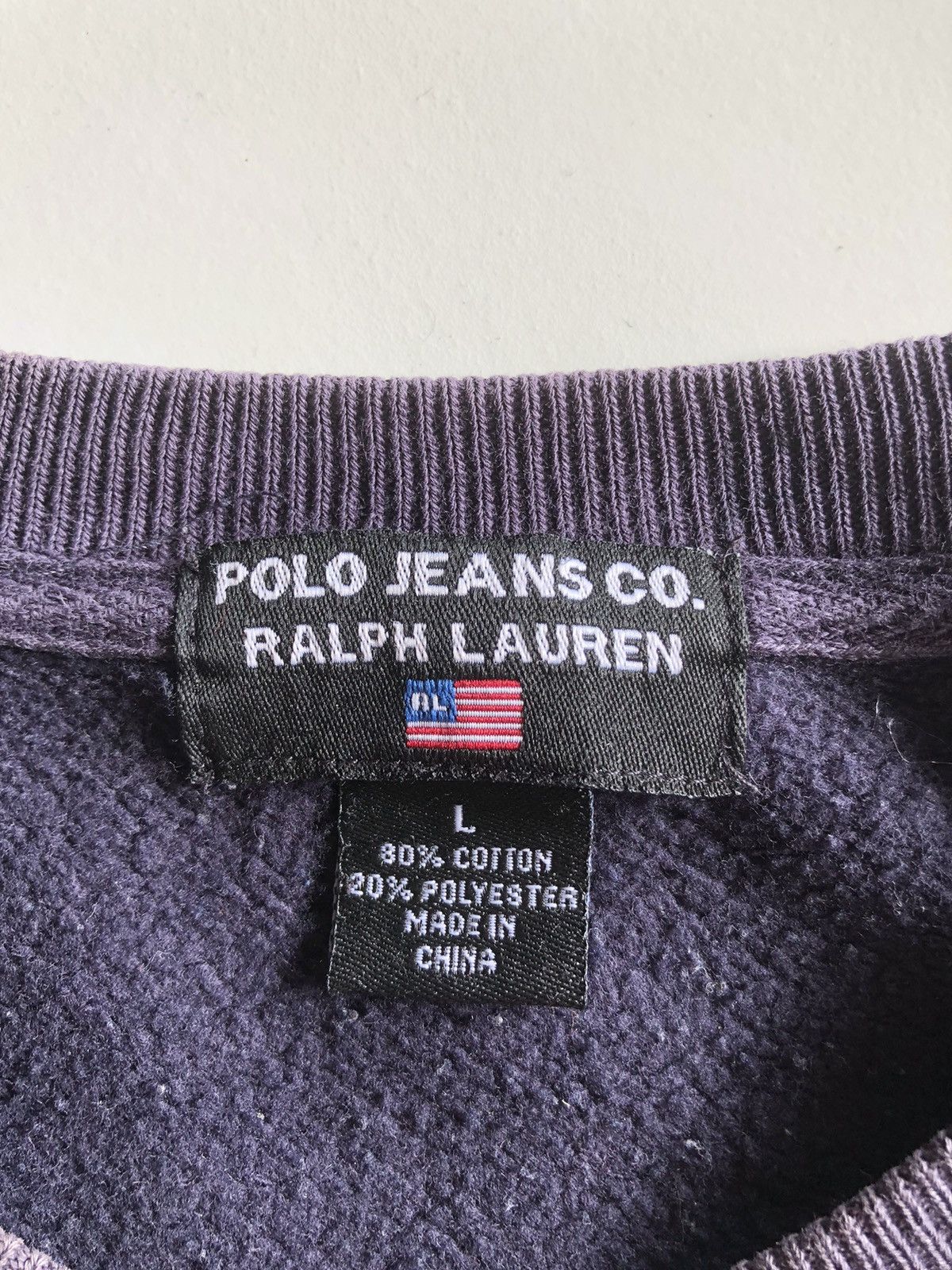 Japanese Brand × Polo Ralph Lauren × Vintage Vintage Y2K Polo Jeans Ralph Lauren Sweatshirt Boxy Size US XL / EU 56 / 4 - 13 Thumbnail