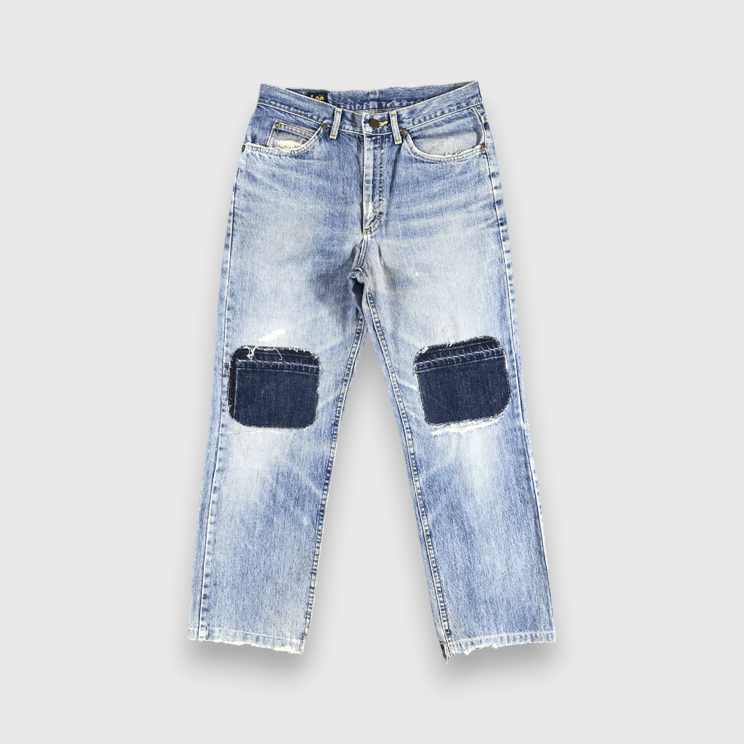 Lee Vintage Blue Wash Lee Jeans-J1847 Size US 32 / EU 48 - 1 Thumbnail