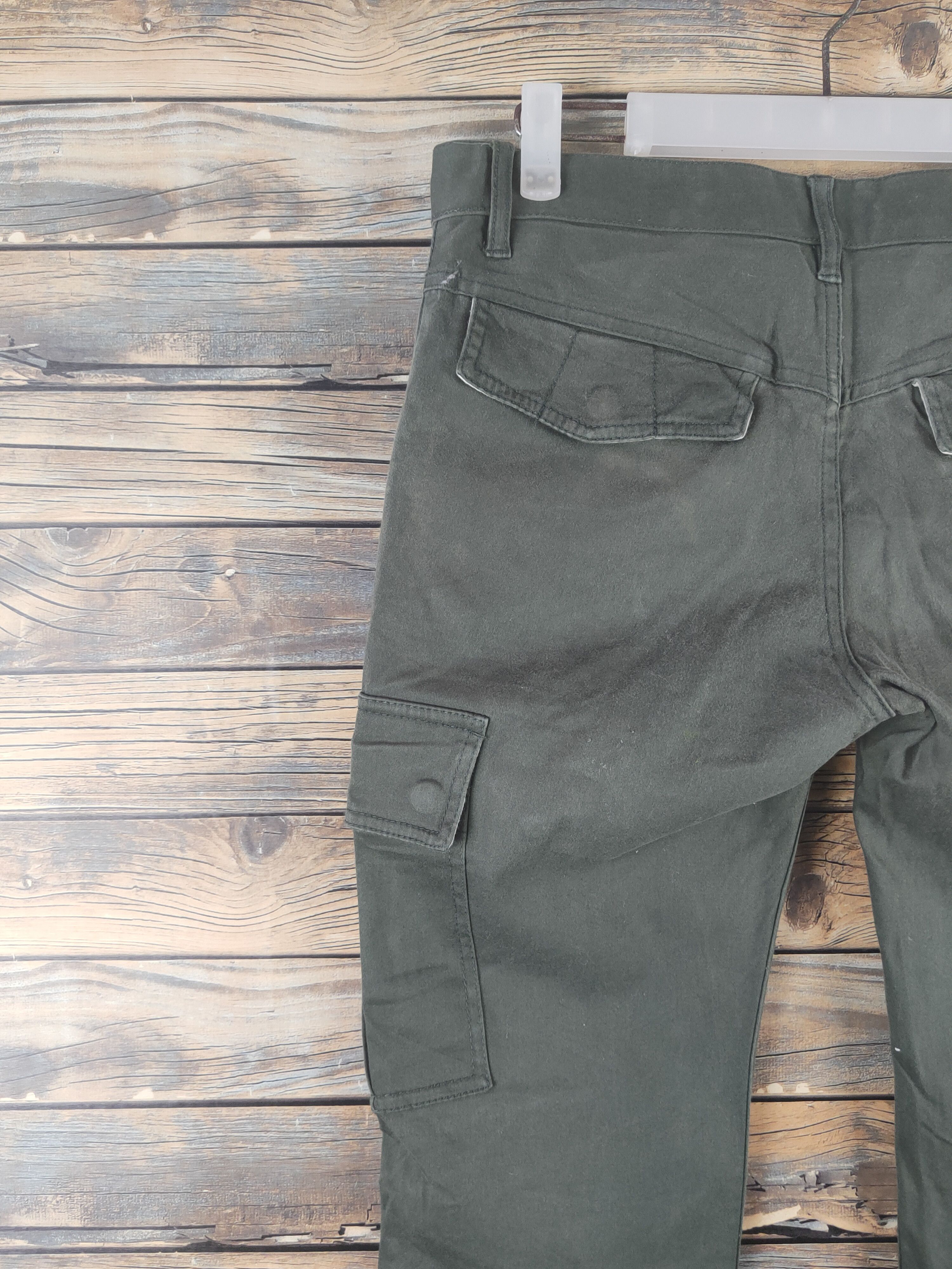 Takeo Kikuchi DL TK Mixpice Dark Green Multipocket Cargo Pants #1919 Size US 30 / EU 46 - 8 Thumbnail