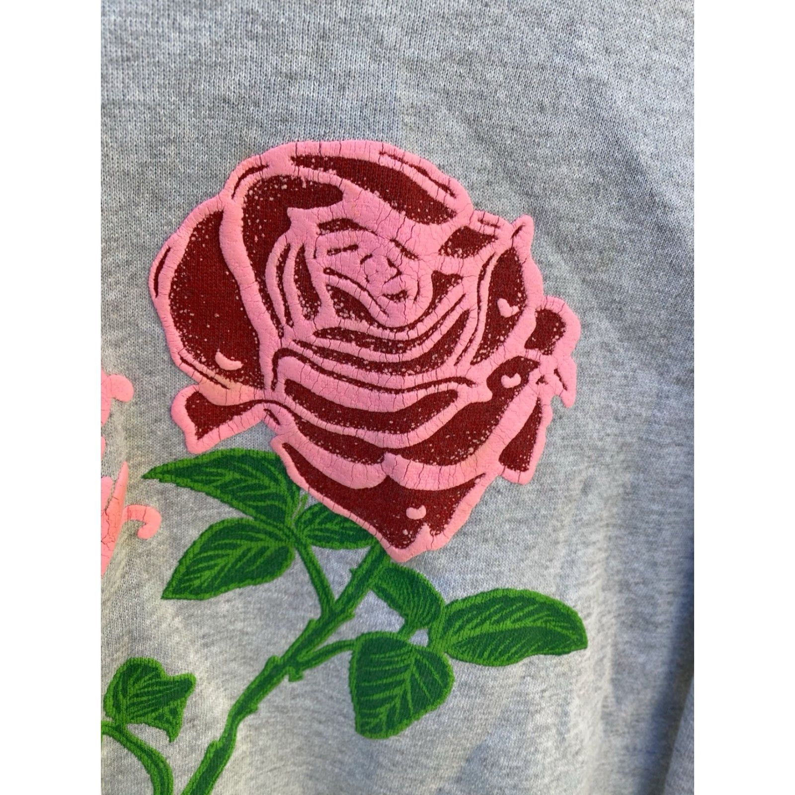 Vintage VINTAGE Hanes Her Way Graphic Sweatshirt Raglan Blue XL Ladies Crew Neck, Flower Print, Long Sleeve, Pullover, Raglan Sweatshirt, Vintage Size XL / US 12-14 / IT 48-50 - 4 Thumbnail