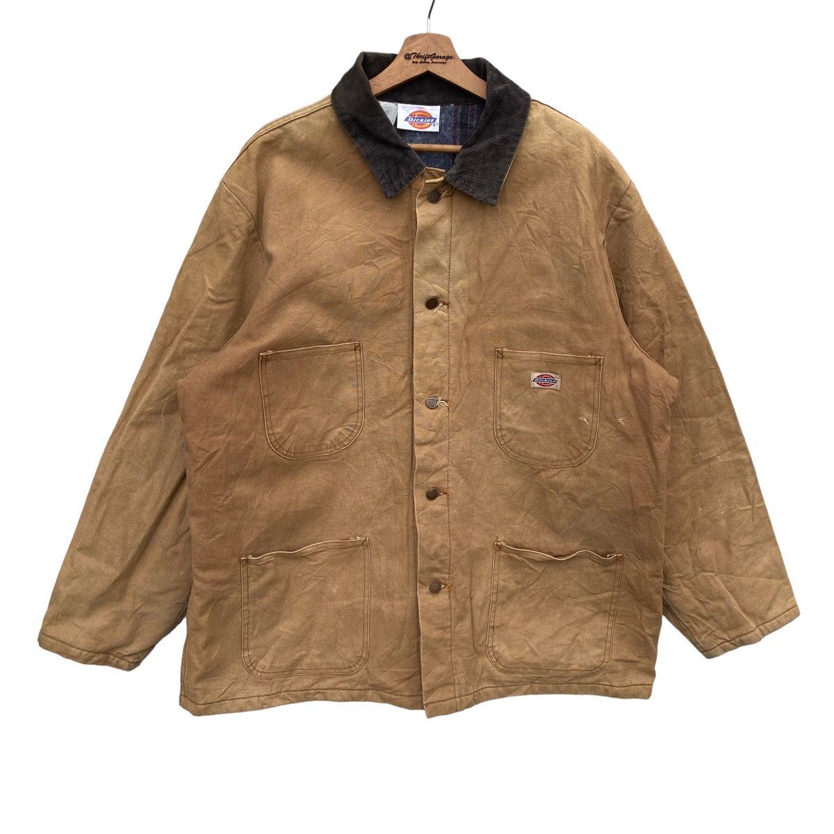 Dickies Vtg Dickies Workwear Oversized Detroit Chore Jacket Size US XXL / EU 58 / 5 - 1 Thumbnail