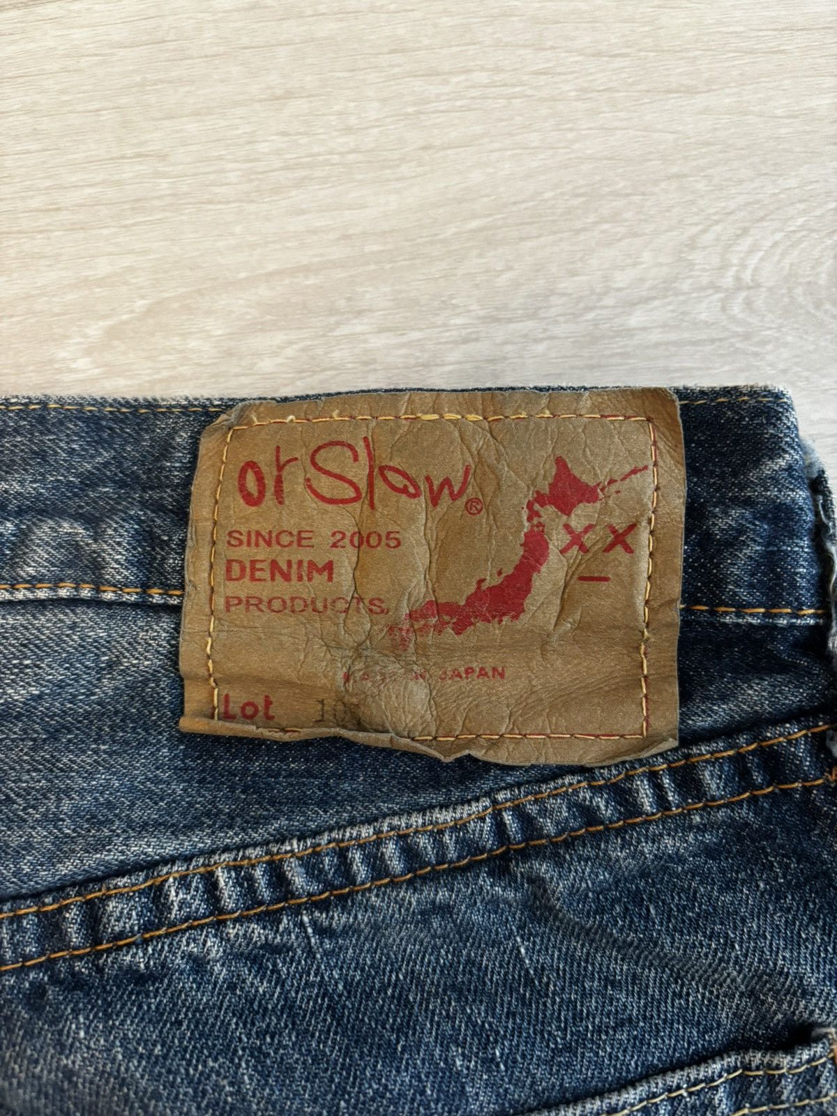 Orslow Orslow 105 Selvedge Denim Size US 26 / EU 42 - 4 Thumbnail