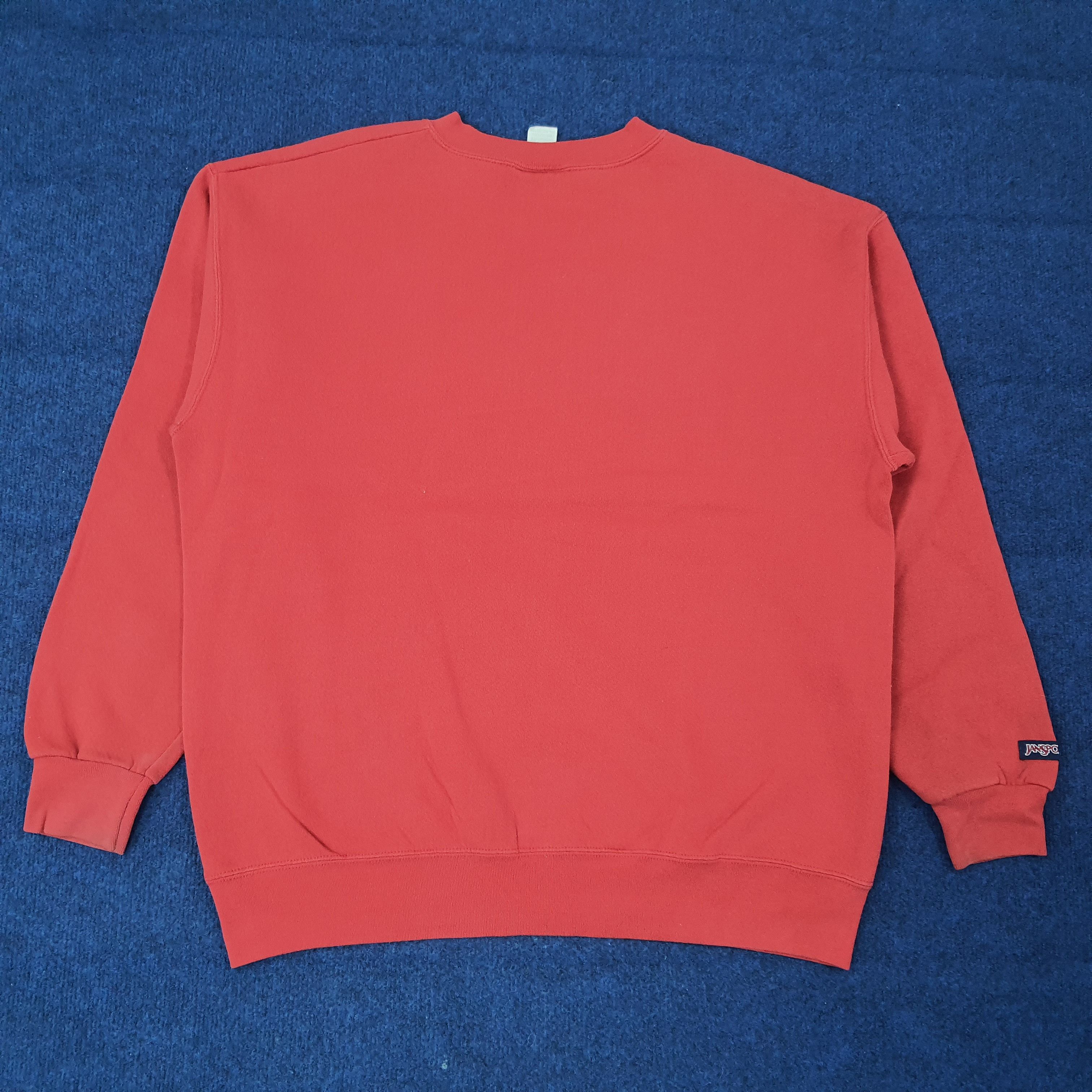 Jansport Vintage Jansport NEBRASKA United States Sweatshirt C266N25 Size US L / EU 52-54 / 3 - 3 Thumbnail