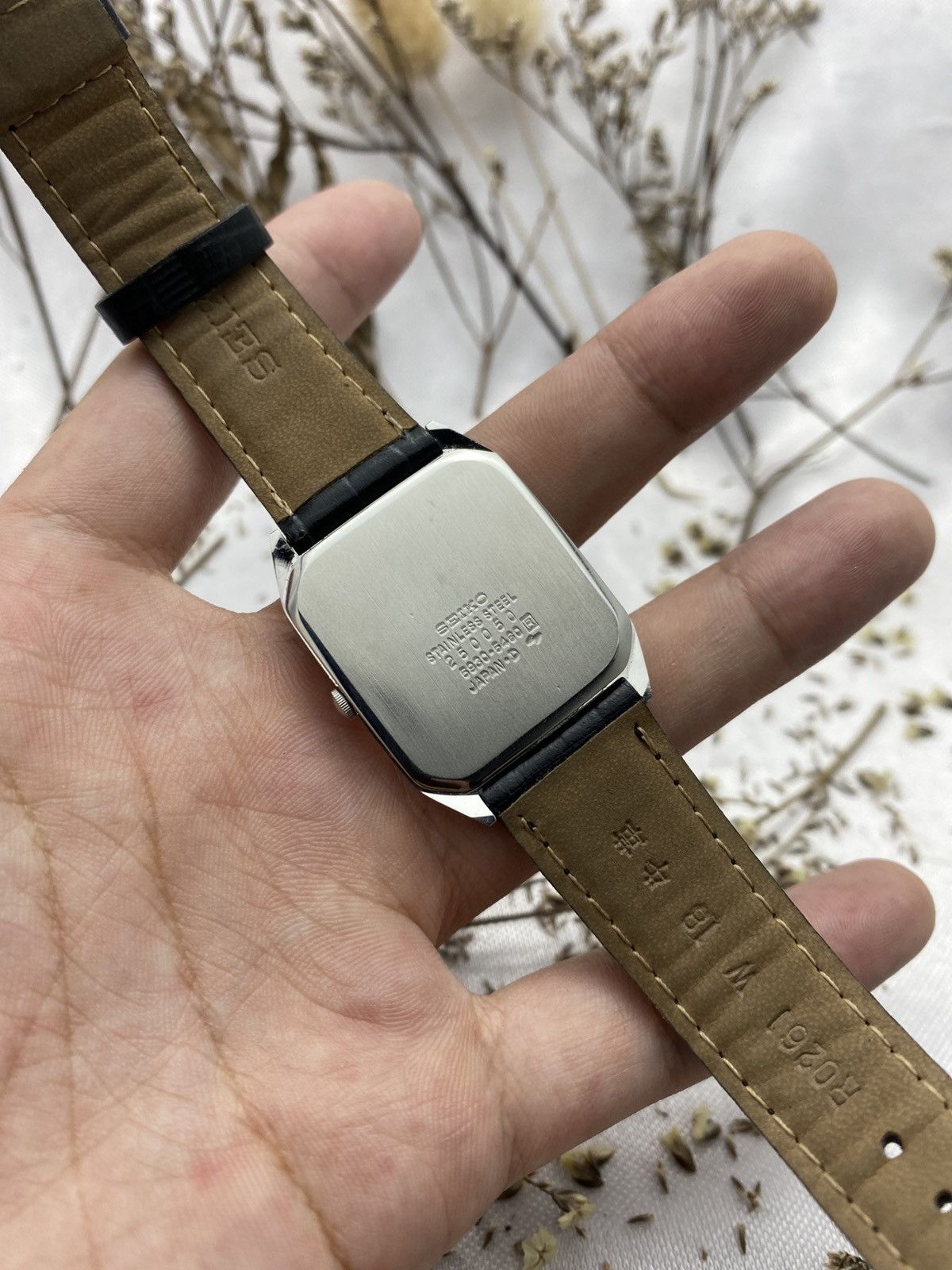 Seiko Seiko Tank Roman Index Inc Box Size 32 - 6 Thumbnail