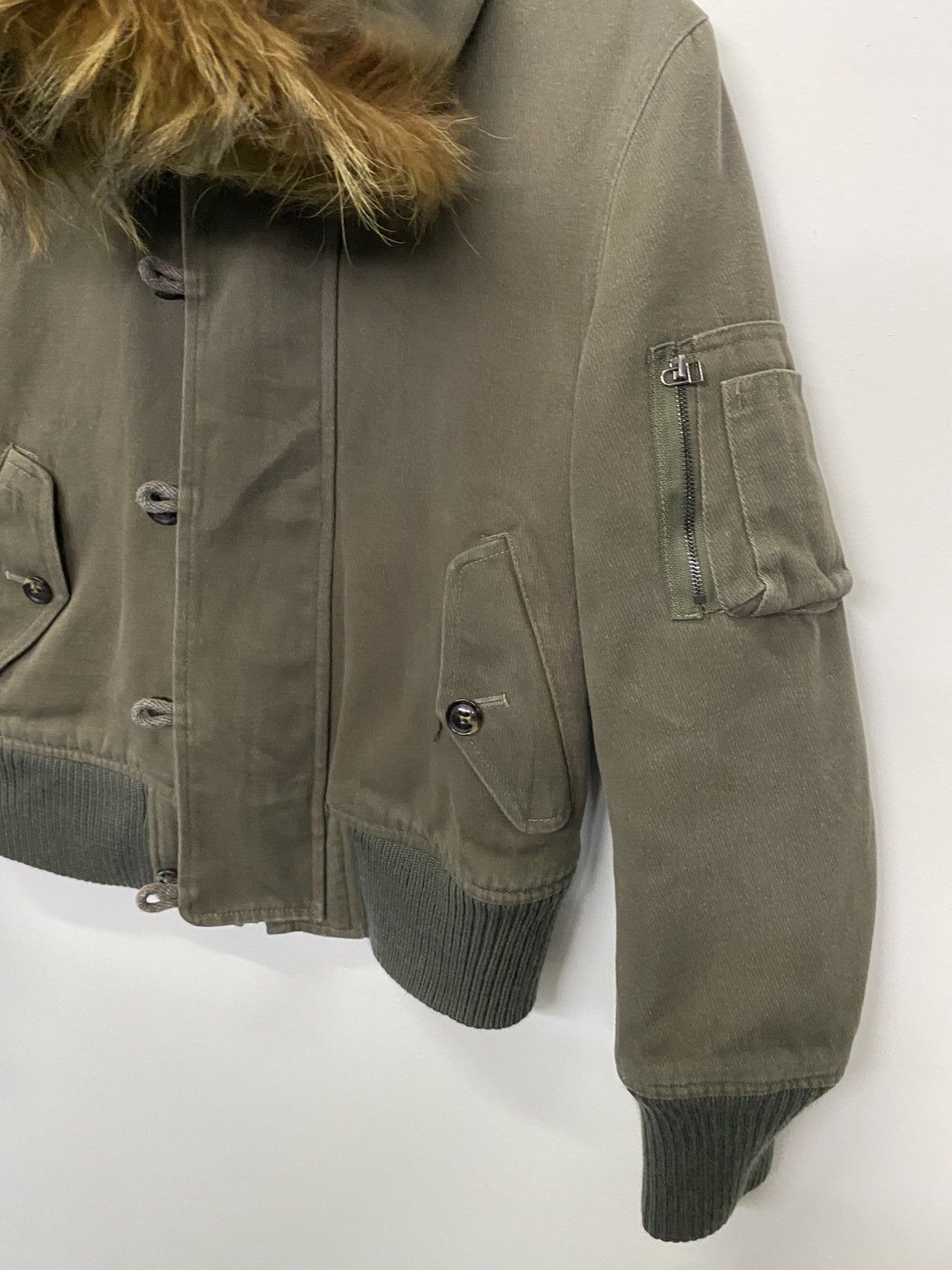 Japanese Brand Sun Faded Japanese Brand National Standard Fur Hoodie Jacket Size S / US 4 / IT 40 - 5 Thumbnail