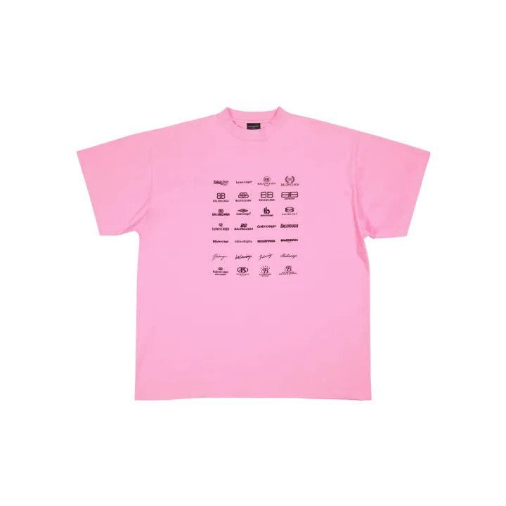 Balenciaga Balenciaga Logo Print Short Sleeve T-Shirt 0079-2507 Size US M / EU 48-50 / 2 - 1 Thumbnail