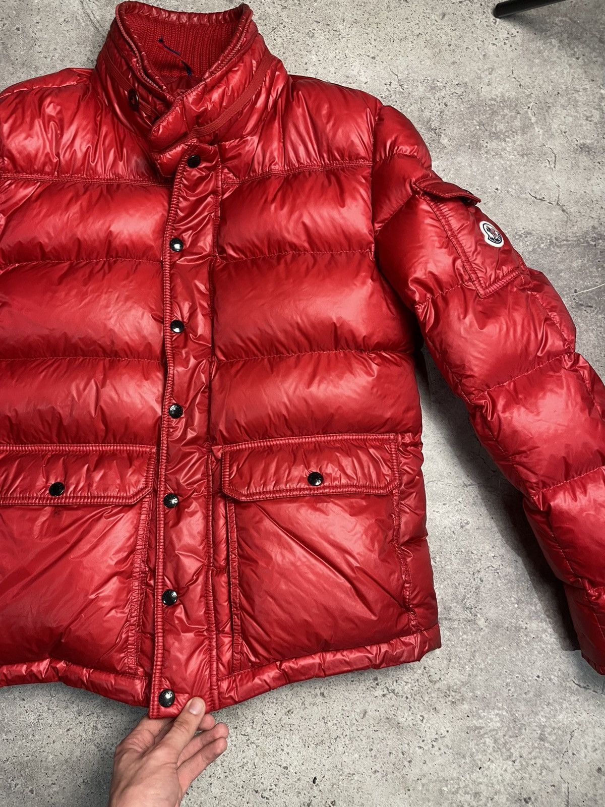 Moncler Moncler Hubert red puffer jacket Maya montgenevre Size US L / EU 52-54 / 3 - 4 Thumbnail