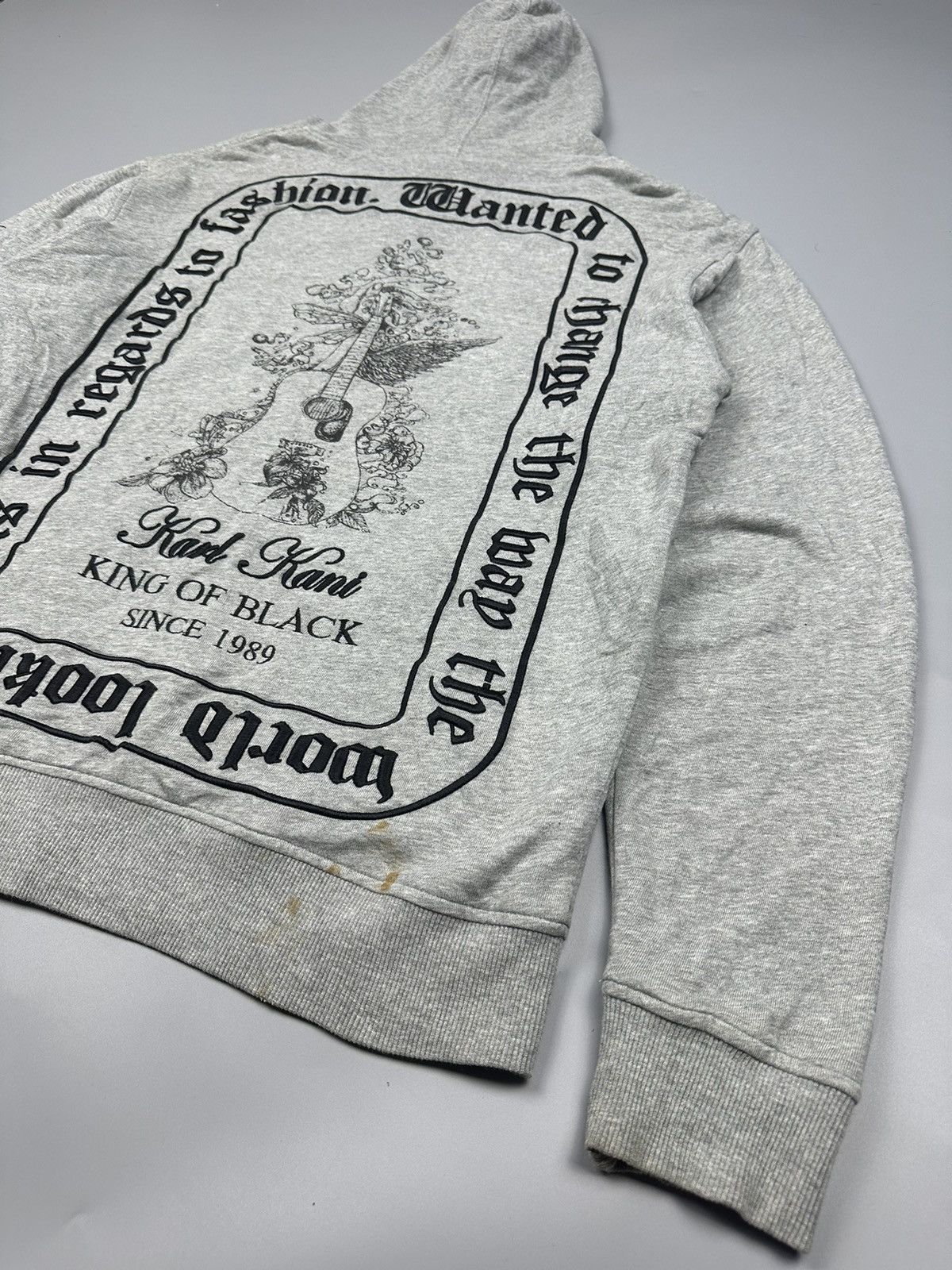 Karl Kani Karl Kani King Of Black Diamond Full Zipper Hoodie Size US L / EU 52-54 / 3 - 11 Thumbnail