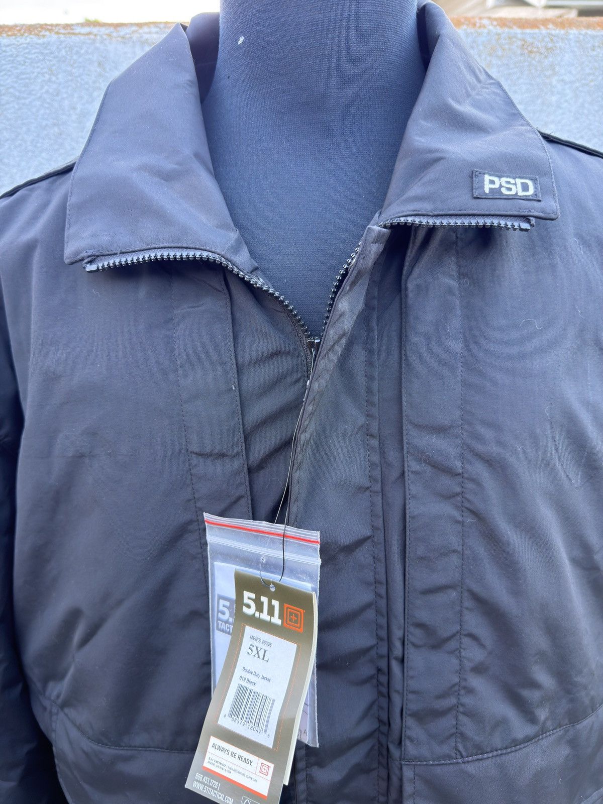 5.11 New 5.11 Tactical Double Duty Jacket Black Men's 5XL Chest 62-64 Inches Size US XXL / EU 58 / 5 - 3 Thumbnail