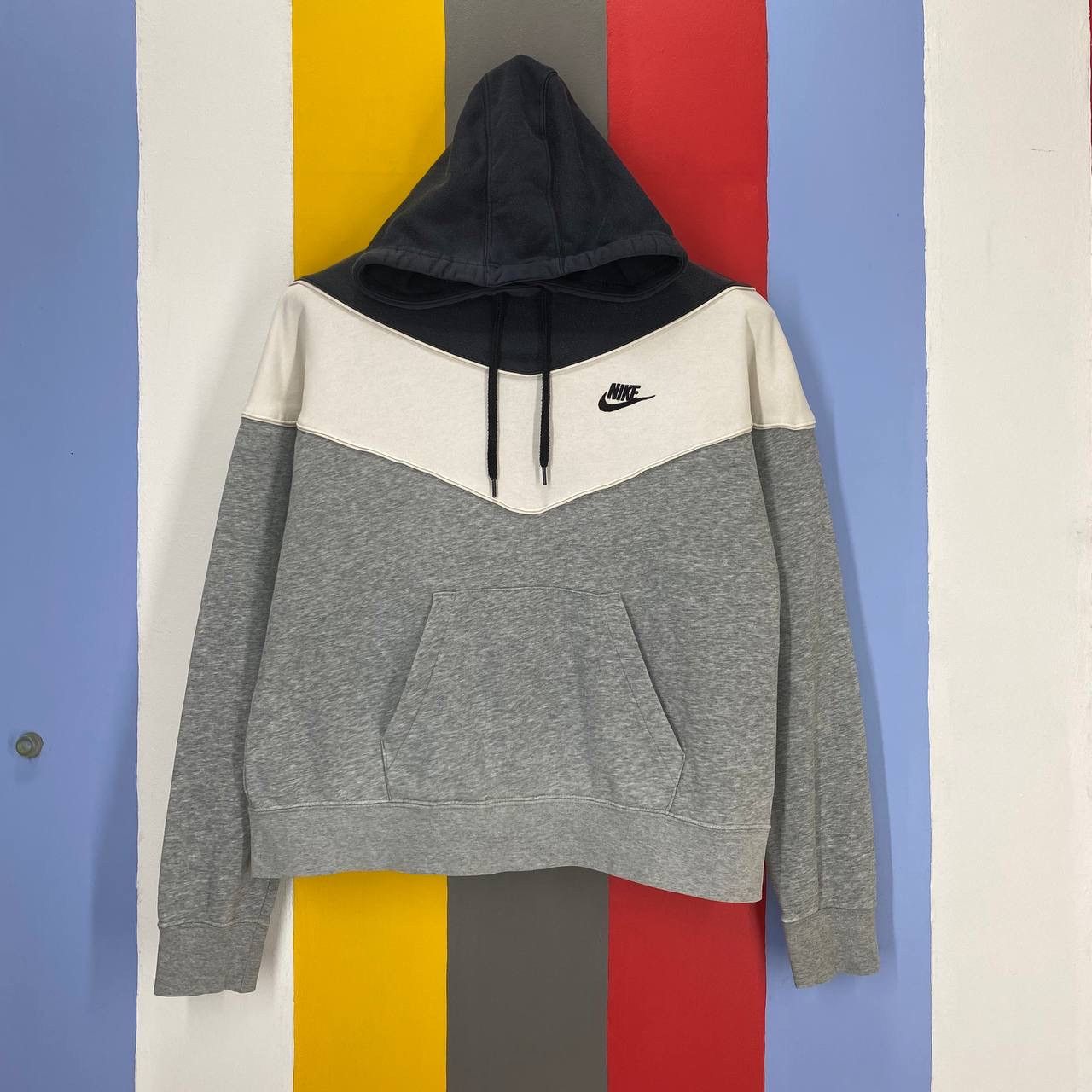Nike NIKE Color Block Hoodie Pullover #2171/20 Size M / US 6-8 / IT 42-44 - 1 Thumbnail