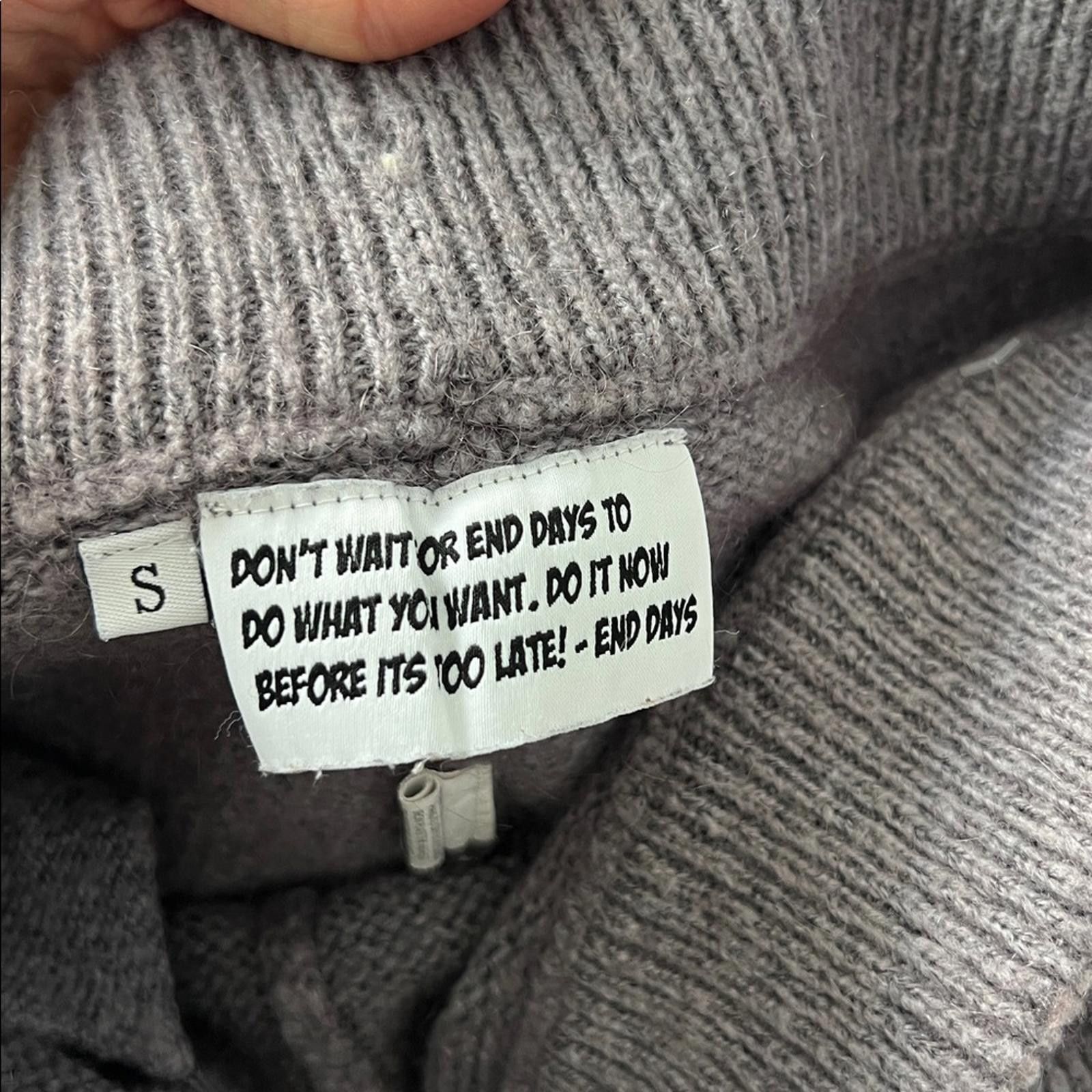 Other END DAYS 03 Mohair Gray Sweatpants Men's Small Size US 30 / EU 46 - 5 Thumbnail