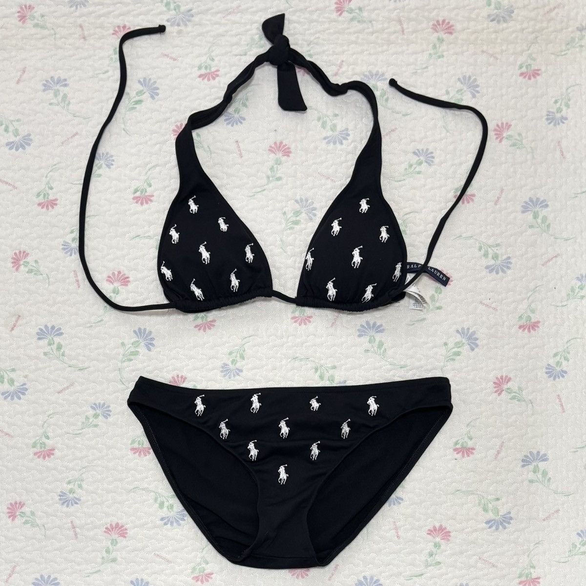 Polo Ralph Lauren Polo Ralph Lauren All Over Pony Bikinis Size ONE SIZE - 1 Thumbnail