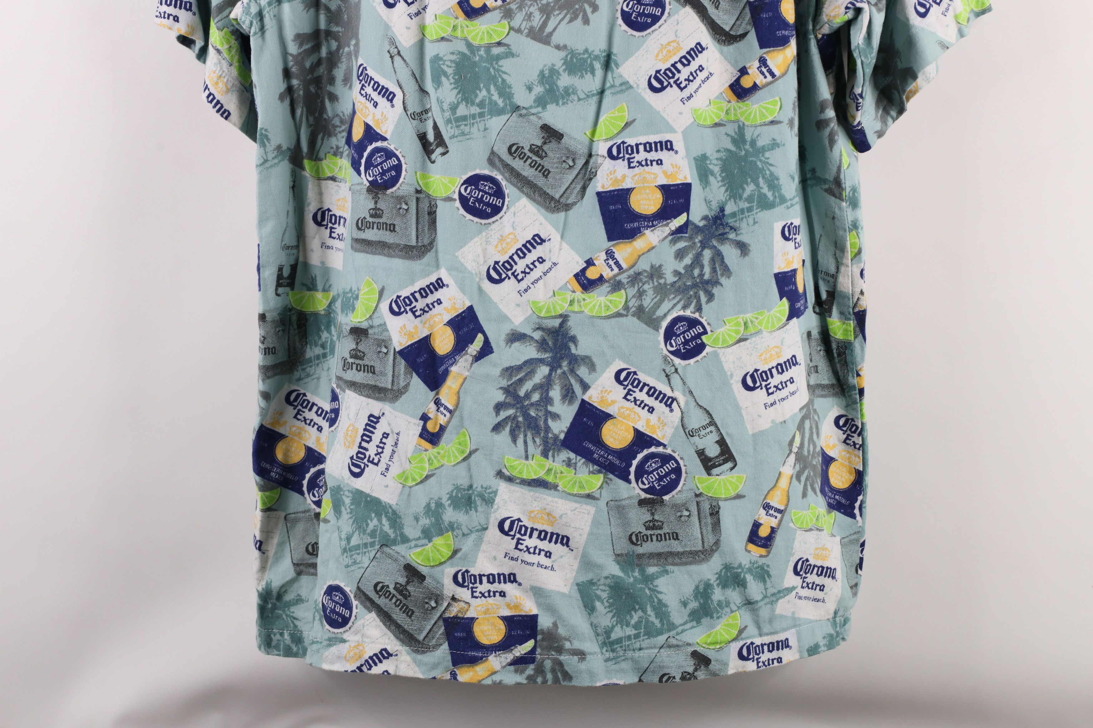 Vintage Vintage 90s Streetwear Beer All Over Print Button Shirt Size US M / EU 48-50 / 2 - 10 Thumbnail