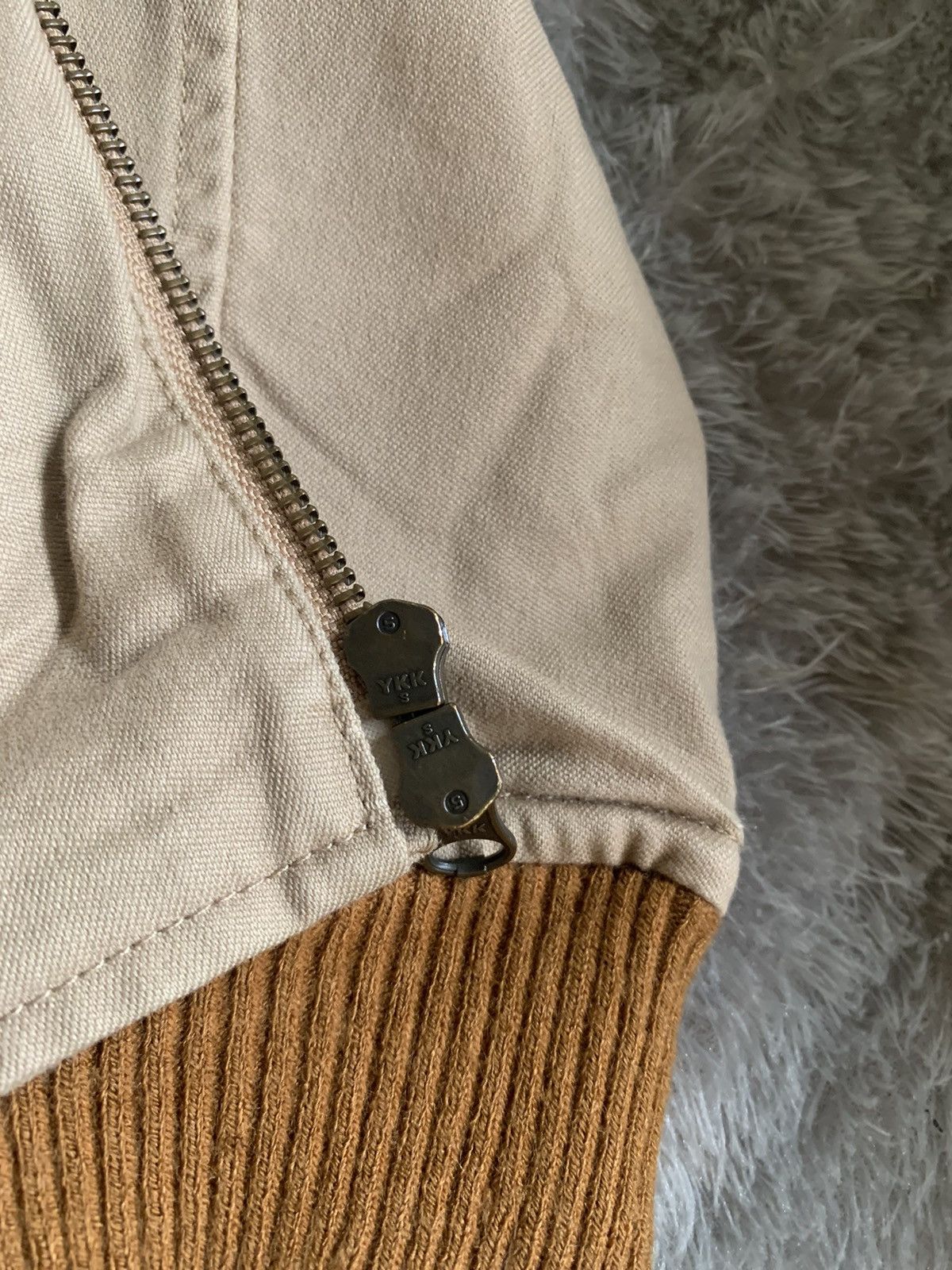 Japanese Brand × Tsumori Chisato × Vintage Vintage Archive Tsumori Chisato Hybrid Bomber Jacket Size US M / EU 48-50 / 2 - 5 Thumbnail