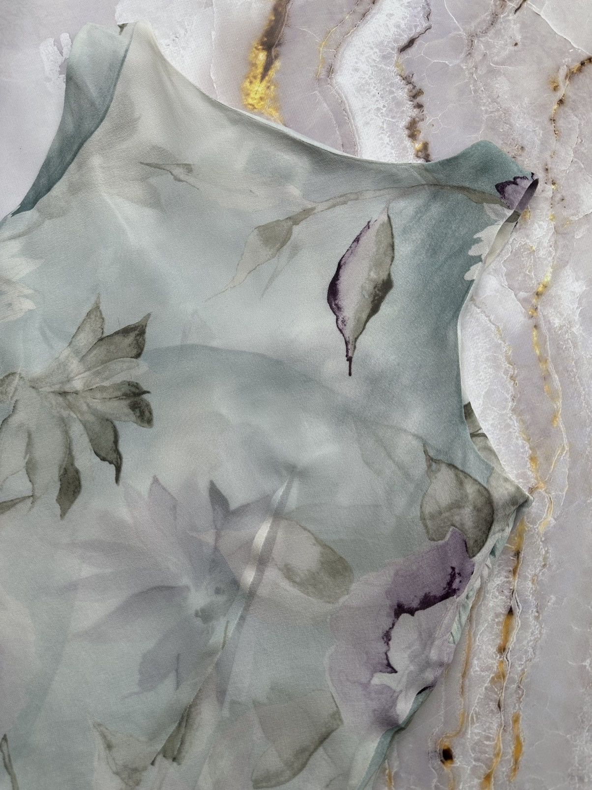 Japanese Brand Vintage Silk Tank Top Size M / US 6-8 / IT 42-44 - 8 Thumbnail