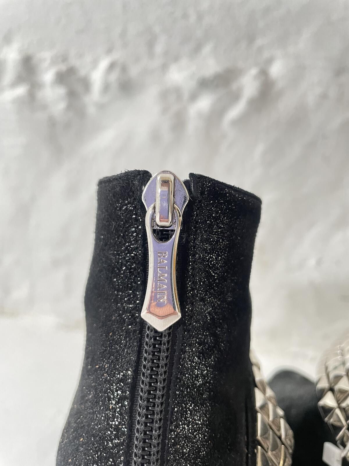 Balmain Balmain SS11 Studded Wedges Size US 8 / IT 38 - 5 Thumbnail
