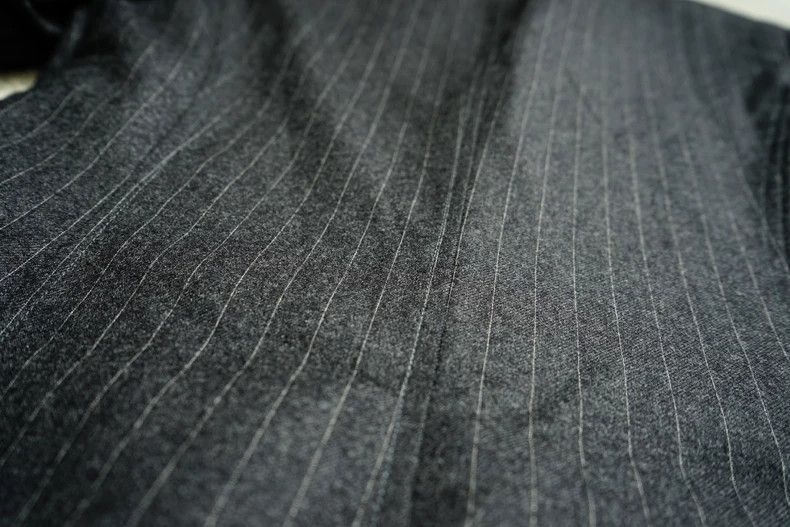 Yohji Yamamoto Yohji Yamamoto Yohji Yamamoto Striped Wool Coat Size M Size US M / EU 48-50 / 2 - 6 Thumbnail
