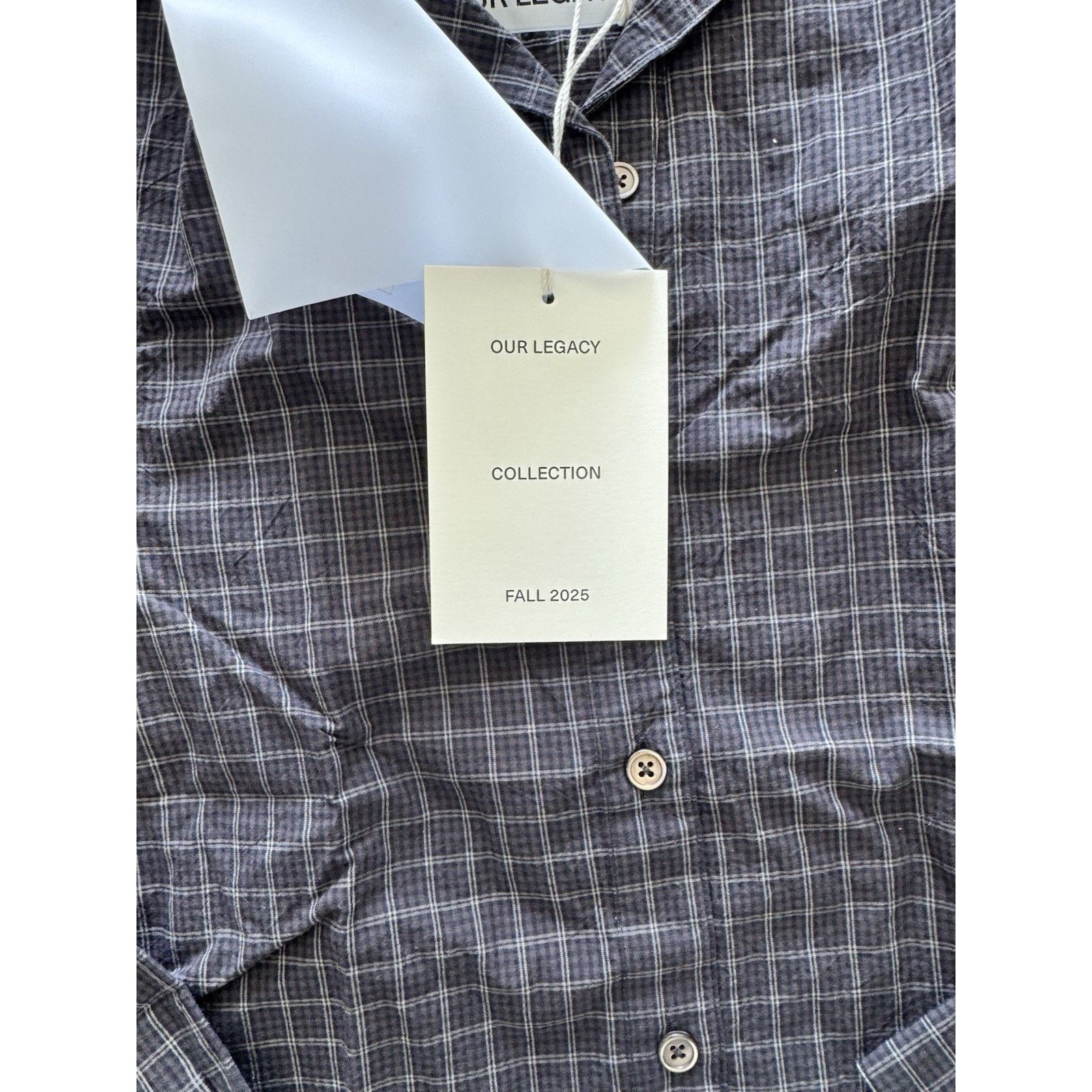 Our Legacy OUR LEGACY Women’s Kaonashi Shirt Size 32 XS NWT! 2025 Size XS / US 0-2 / IT 36-38 - 8 Thumbnail