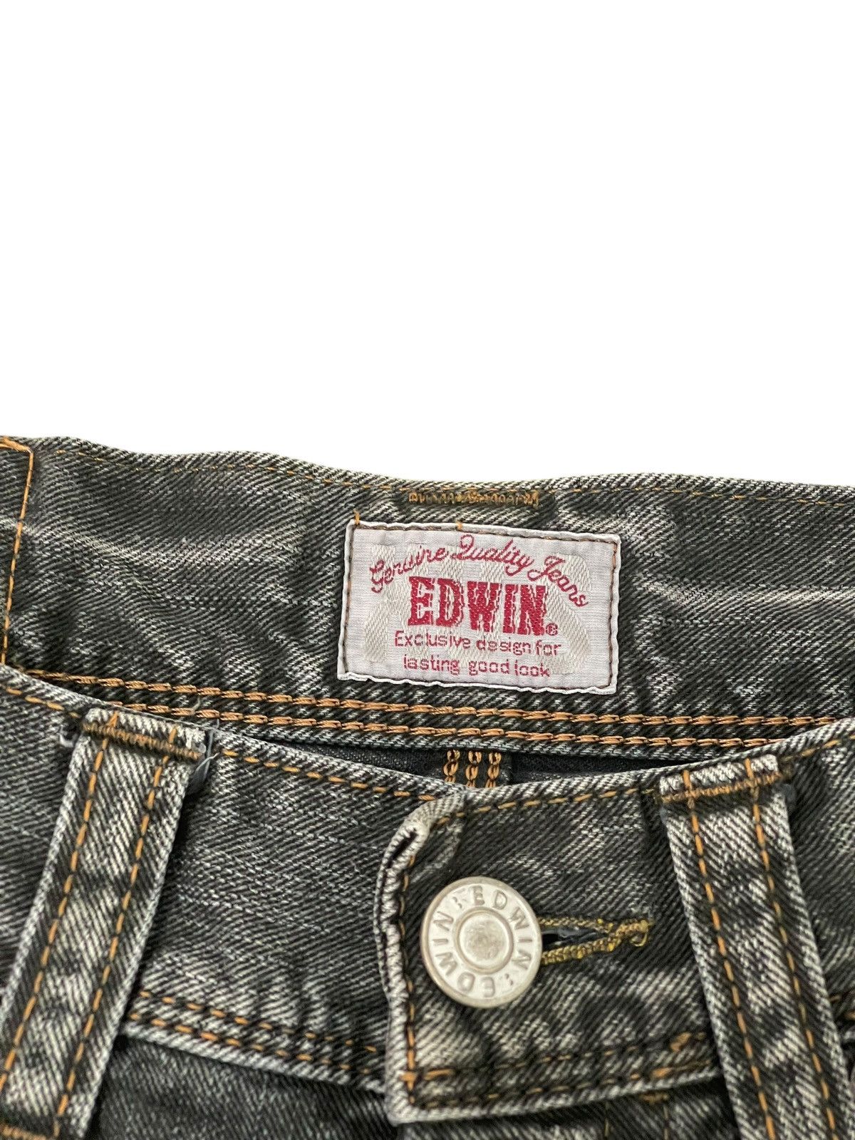 Edwin Flare Jeans Edwin XV Faded Distress Boot Cut 1🟦0 Size US 31 - 9 Thumbnail