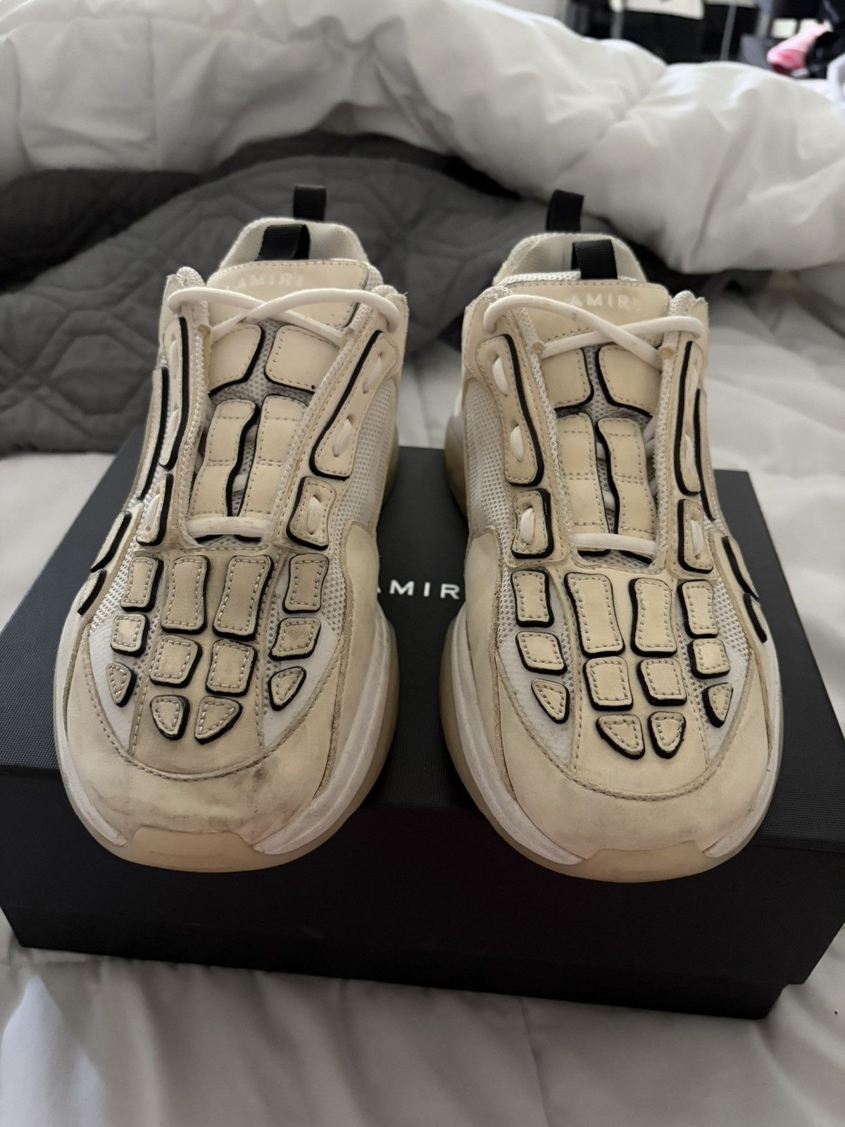 Amiri Amiri Bone Runners Size US 10 / EU 43 - 2 Thumbnail