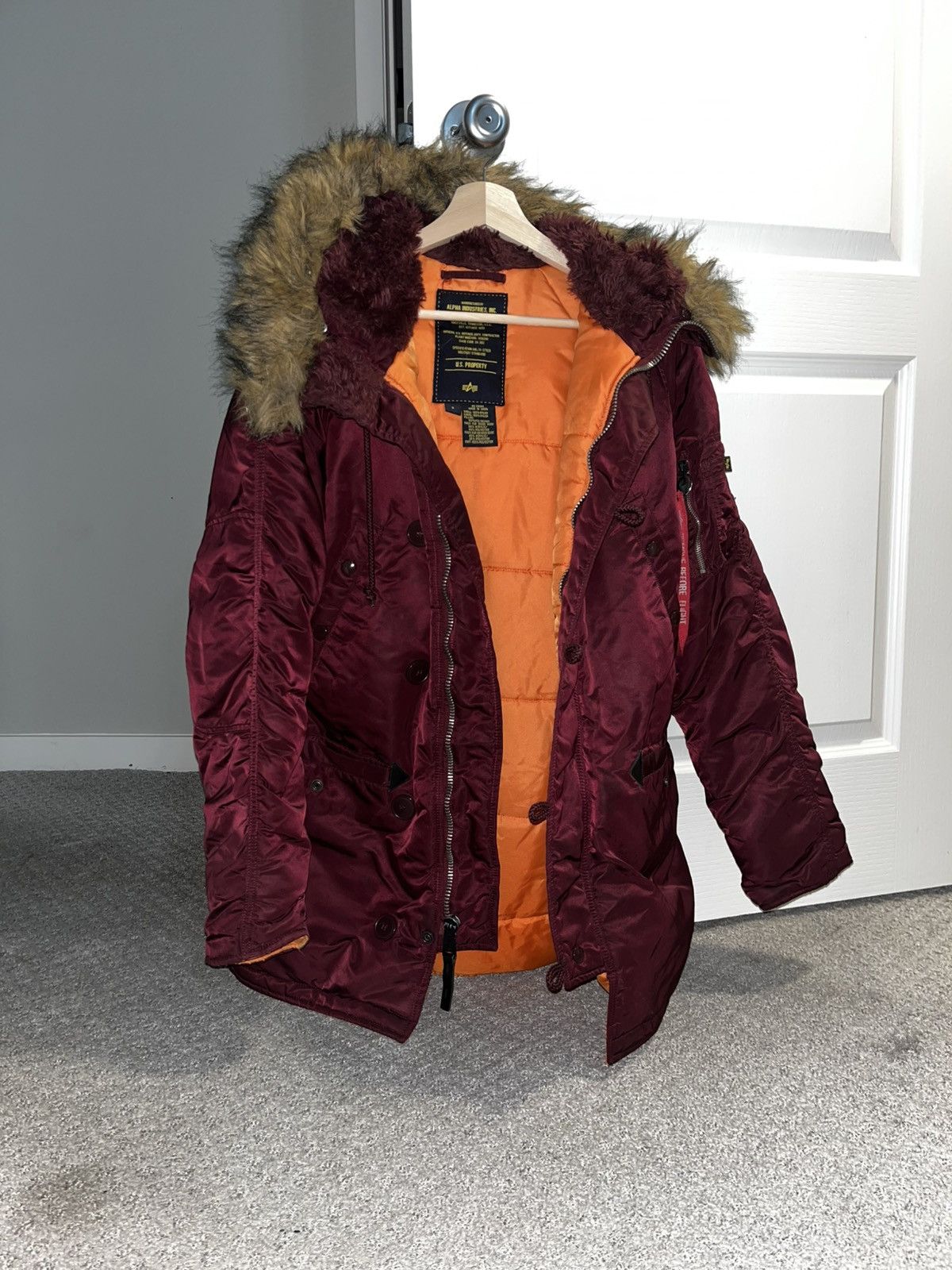 Alpha Industries Alpha Industries N3B Mens Parka Jacket Size S Size US S / EU 44-46 / 1 - 1 Thumbnail