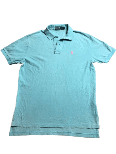 Polo Ralph Lauren Vintage Polo Ralph Lauren Embroidered Logo Polo Size M Size US M / EU 48-50 / 2 - 1 Thumbnail